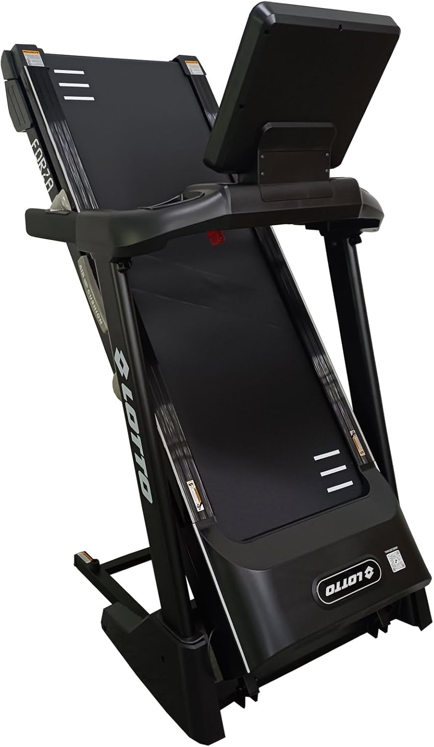 Lotto Forza cinta de correr plegable de hasta 120 kg Bluetooth 1-18 km/h 140x48 cm