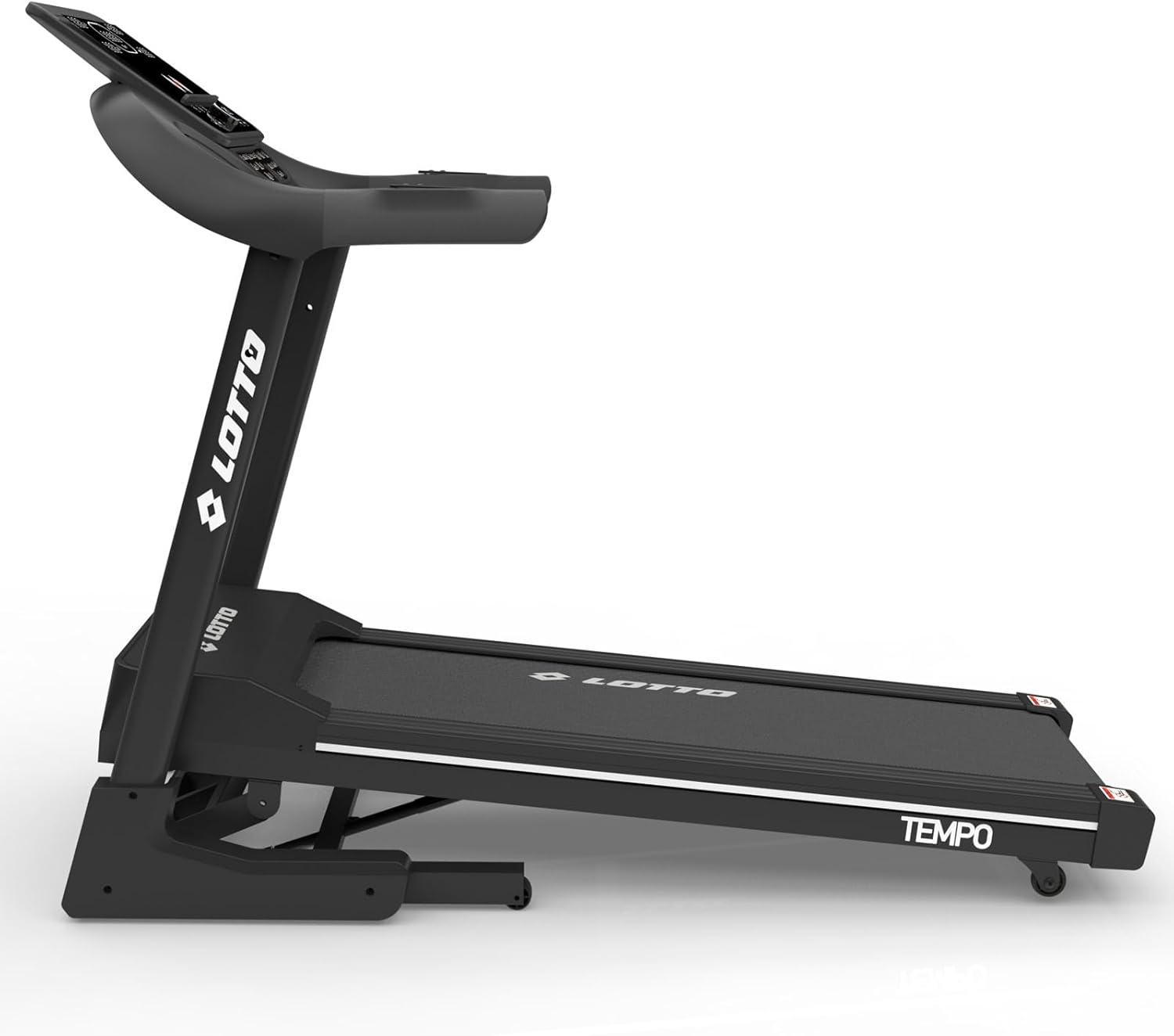 LOTTO Tempo Laufband klappbar elektrisch bis 130 kg Bluetooth 1-18 km/h 140x45 cm