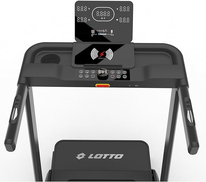 Lotto Corso 400 cinta de correr plegable eléctricamente hasta 120 kg Bluetooth 1-16 km/h