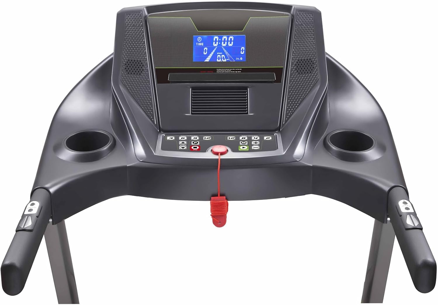 Lotto via le tapis roulant pliable électriquement jusqu'à 100 kg Bluetooth 1-16 km / h 133x45 cm