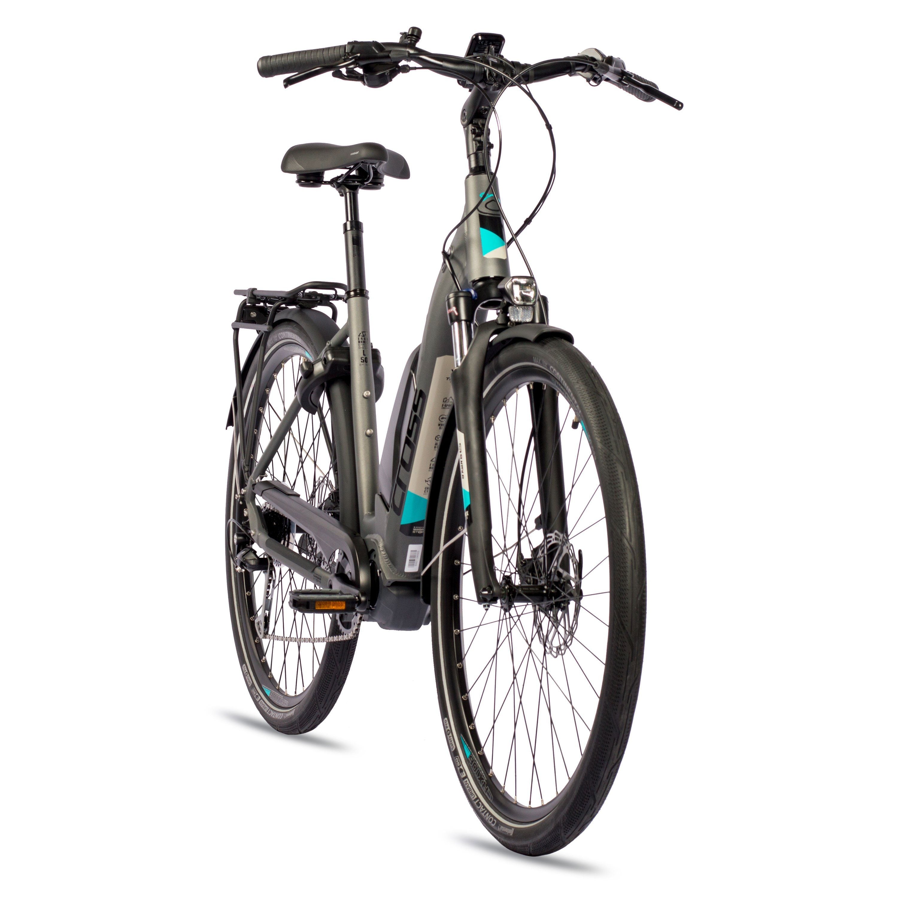 28" E-bike Trekkingfiets LS WAVE X-Tron SR1 SHIMANO STEPS E-6100 504Wh 9 VERSNELLINGEN SHIMANO ALIVIO