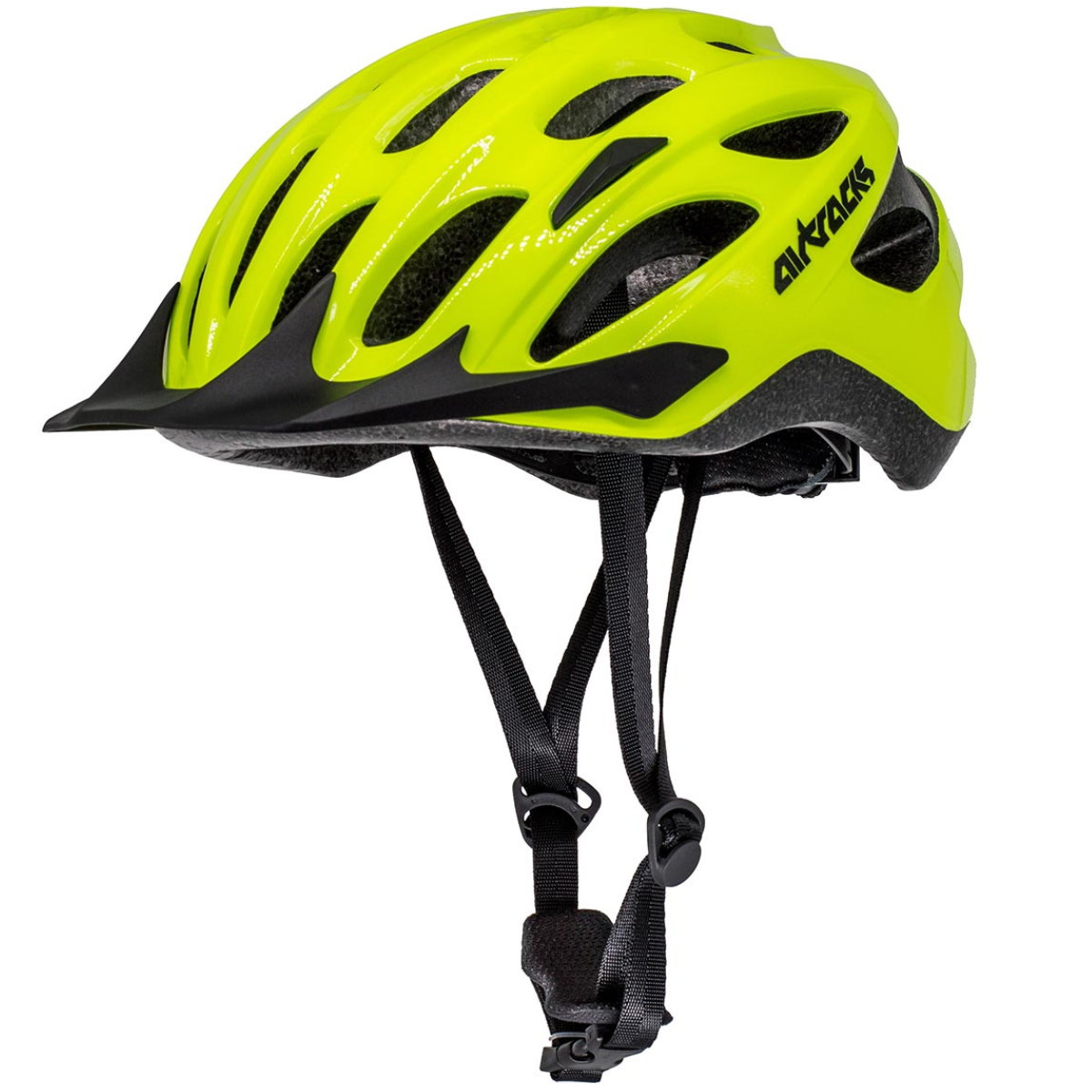 Star del casco per biciclette K -60 Neon verde - Uomini e donne