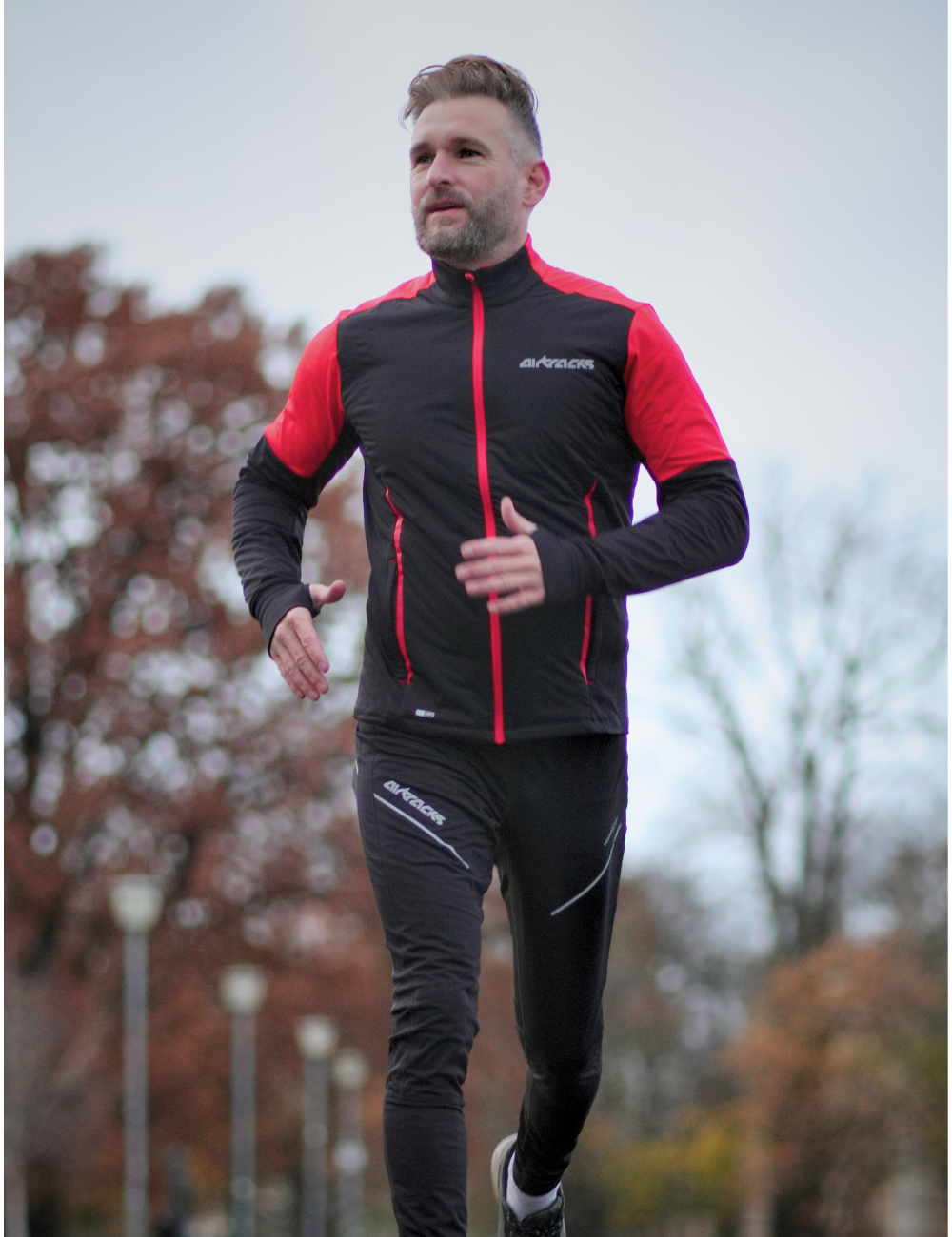 Camisa de invierno para hombres Thermo por línea + pantalones de carrera por línea