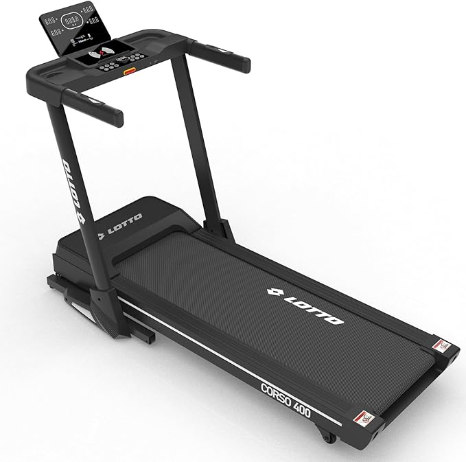 Lotto Corso 400 cinta de correr plegable eléctricamente hasta 120 kg Bluetooth 1-16 km/h