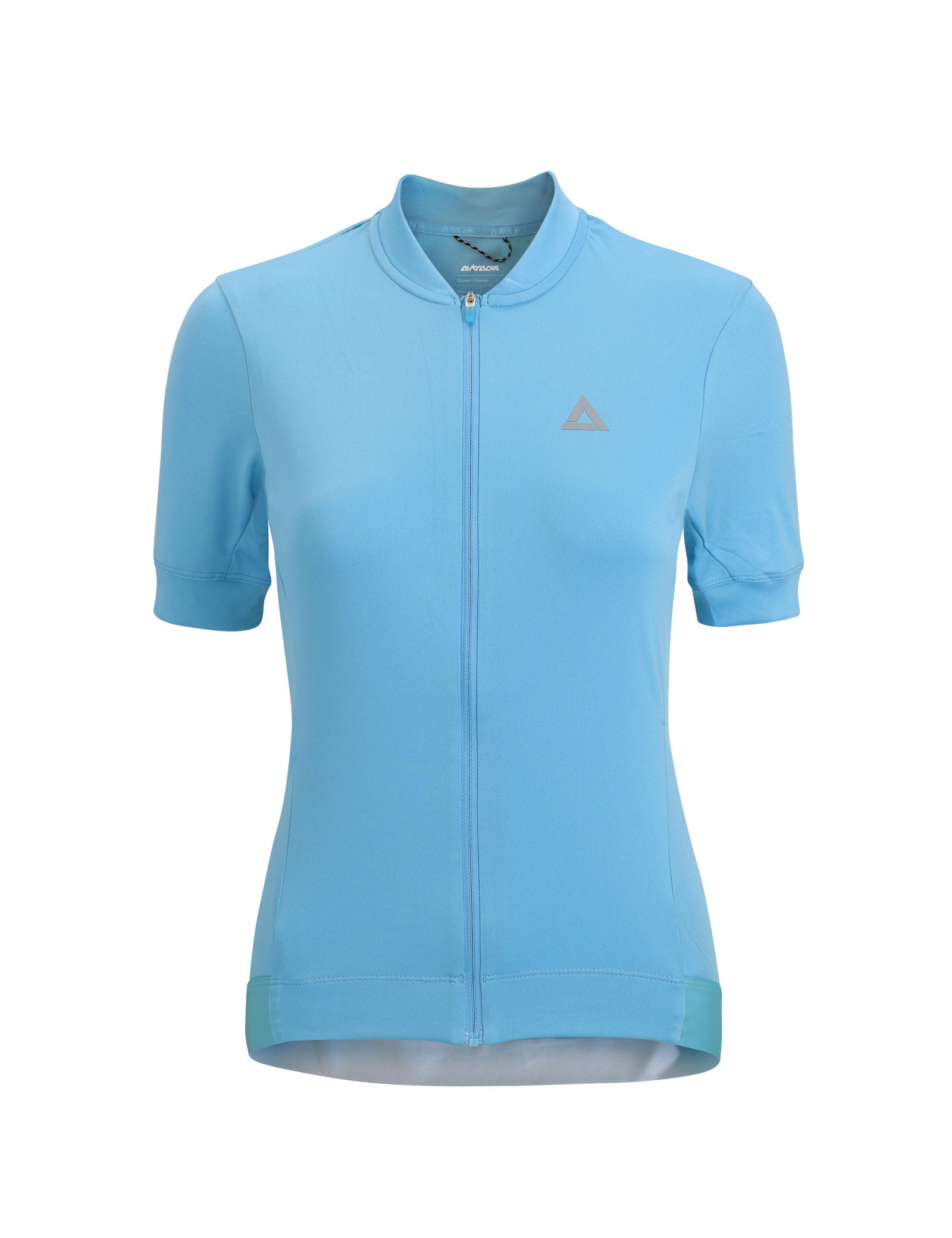 Women's Short Sleeve Cycling Jersey Comfort Line Celeste