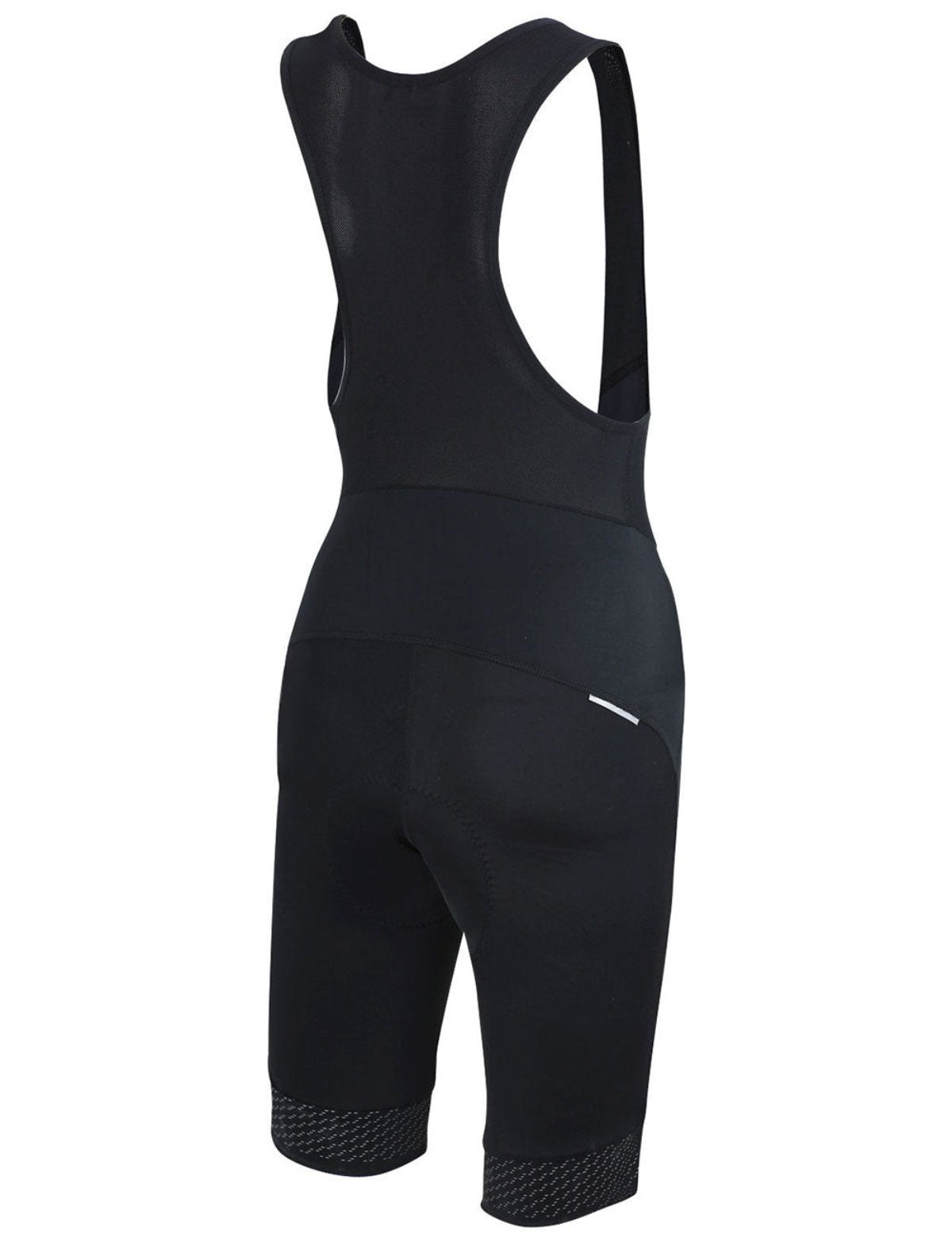 Fietsbroek voor dames kort met riemen - Carrier Pants Per Line Black Set Product