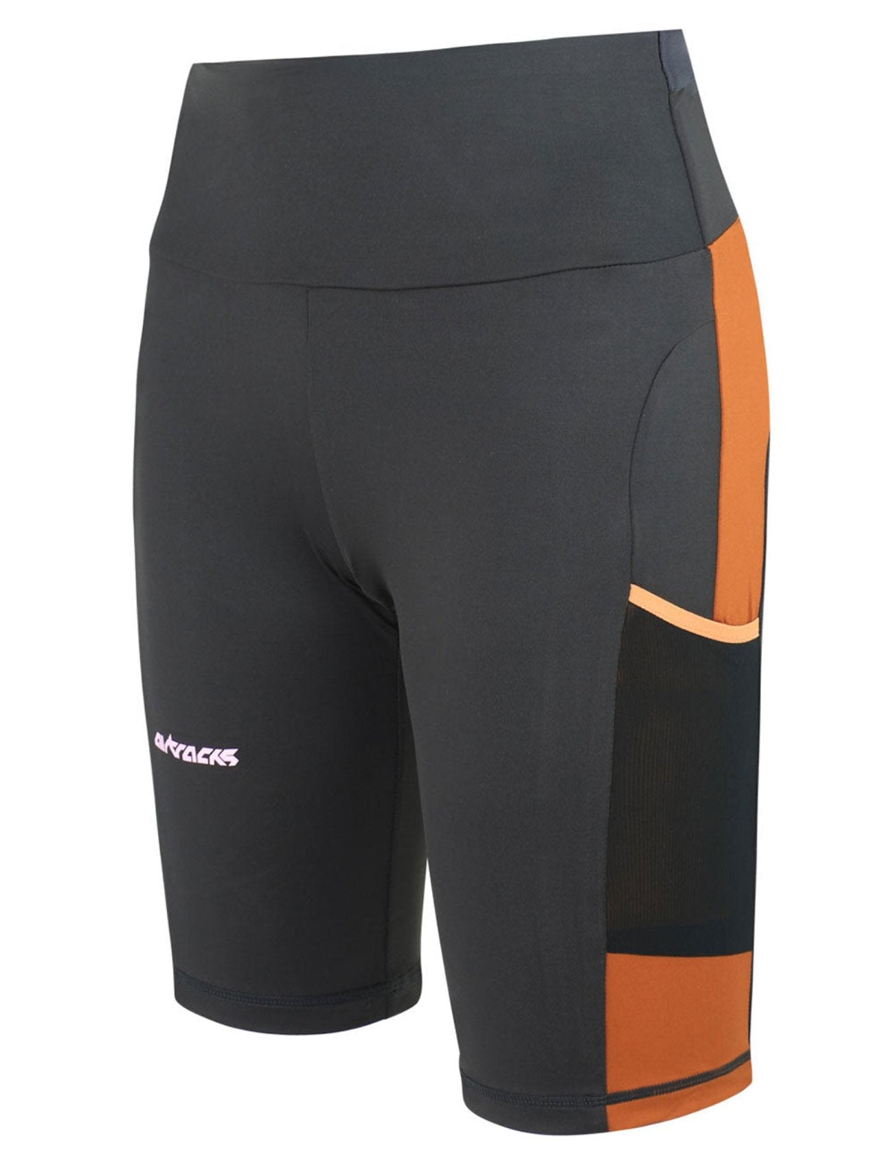 Damen Laufhose Tight Kurz Pro Team Grau