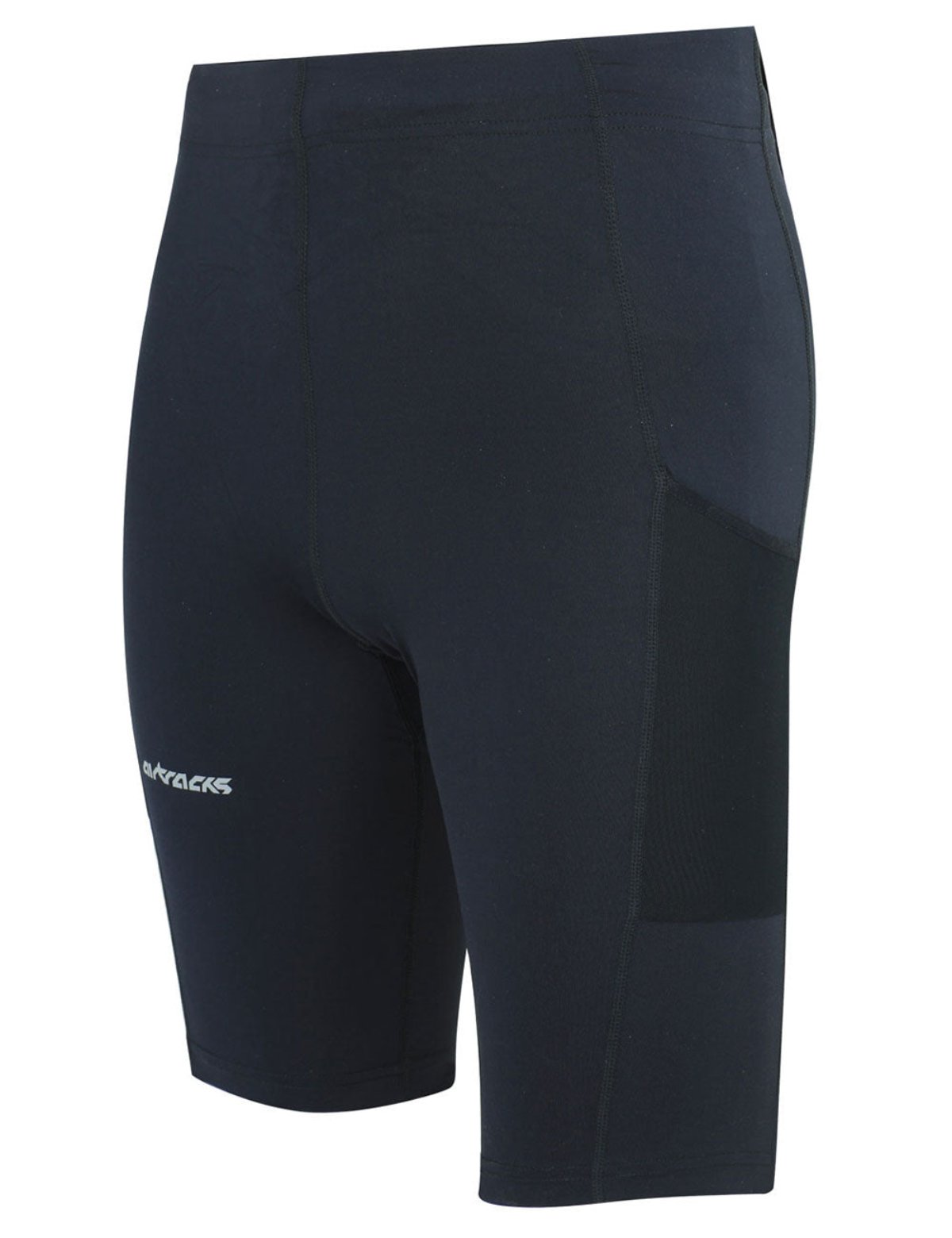 Running broek voor heren strak kort per team Black Set -product