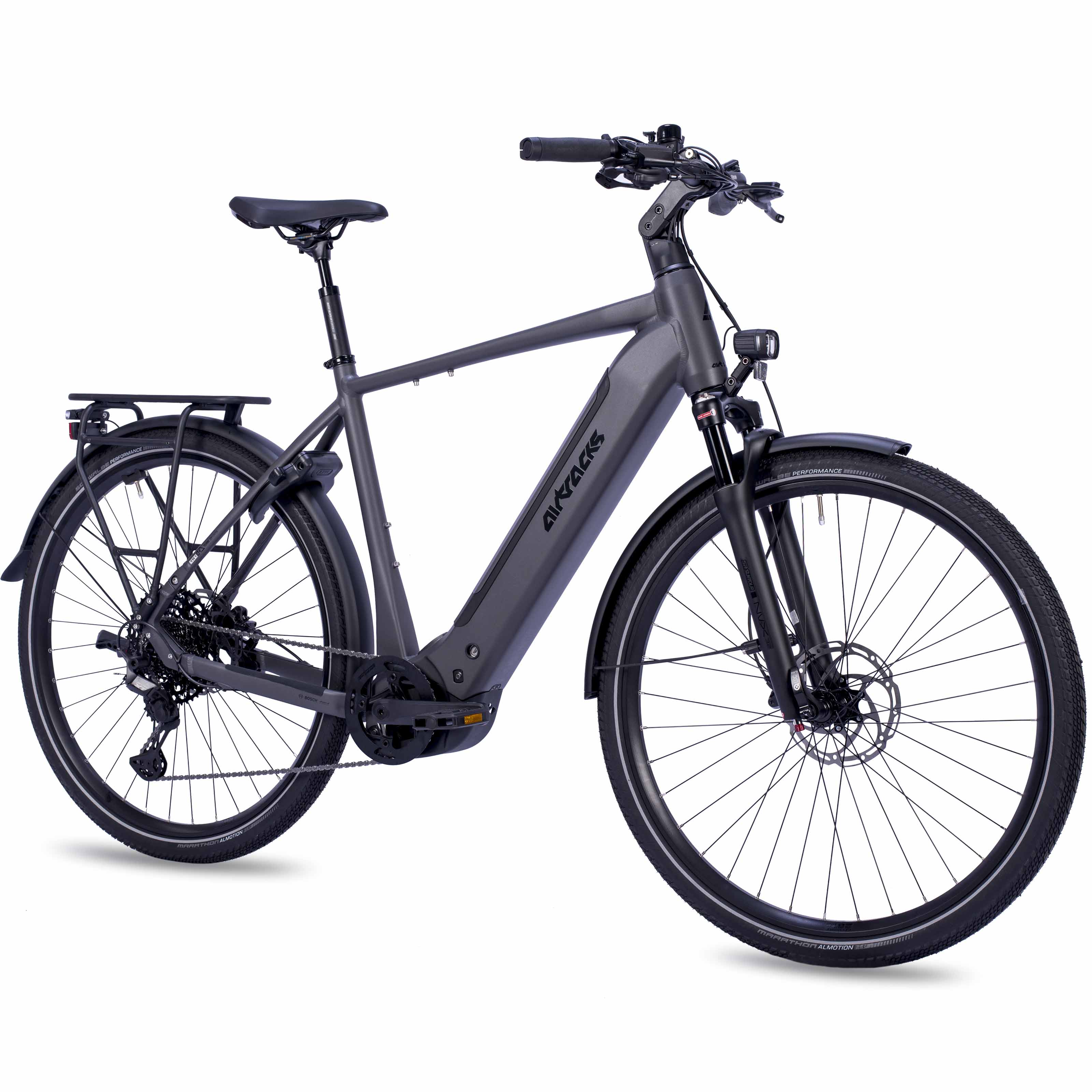 28" Herren E-Bike Trekking Fahrrad TERRA TR1 BOSCH Performance Line PX Smart System POWERTUBE 800 Wh 11 x Gang SHIMANO XT RD-M8130 SGS Schwarz