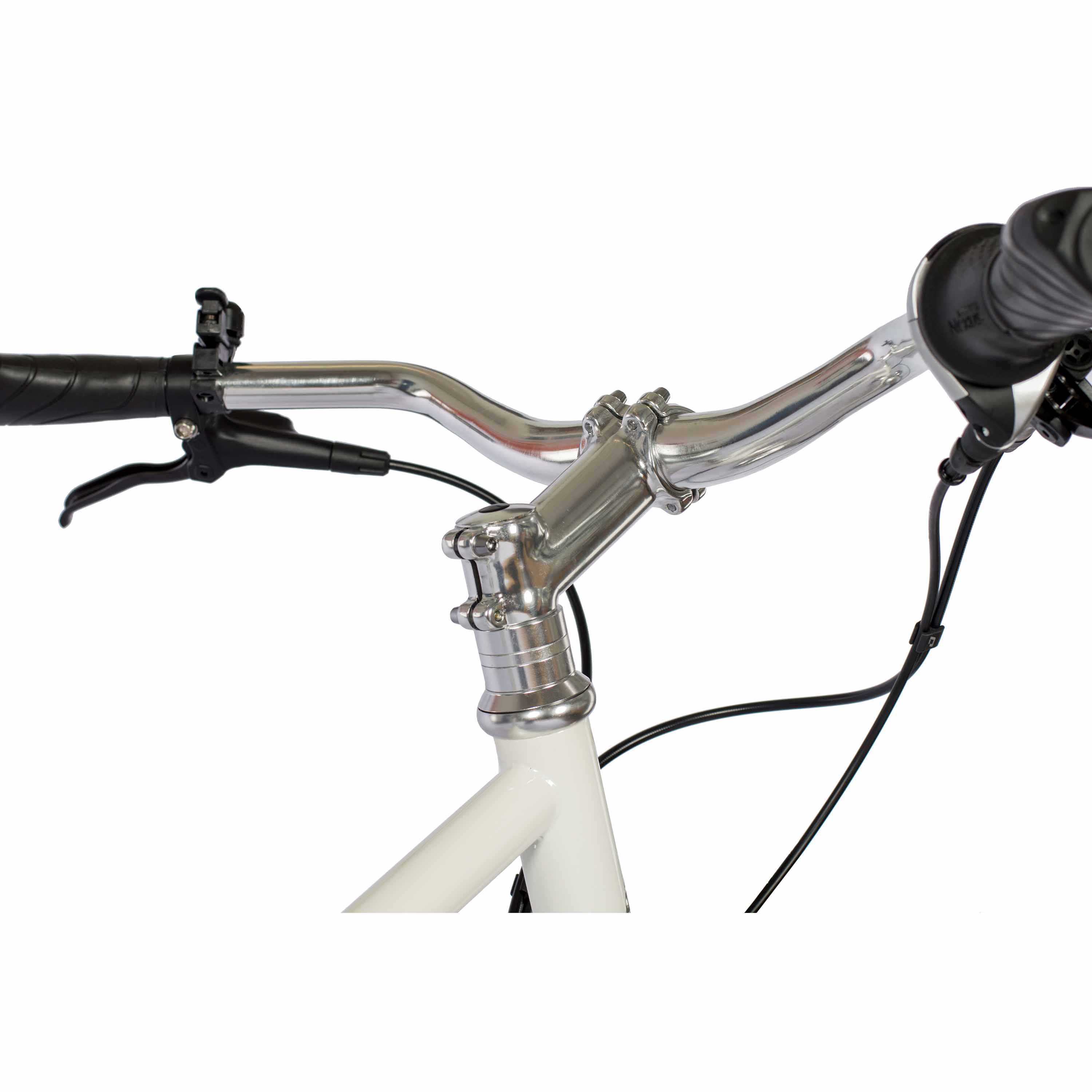28" Damen Urban Bike City Fahrrad AIRY ONE CrMo GATES CARBON DRIVE BELT Shimano 7 x Gang NEXUS Weiss