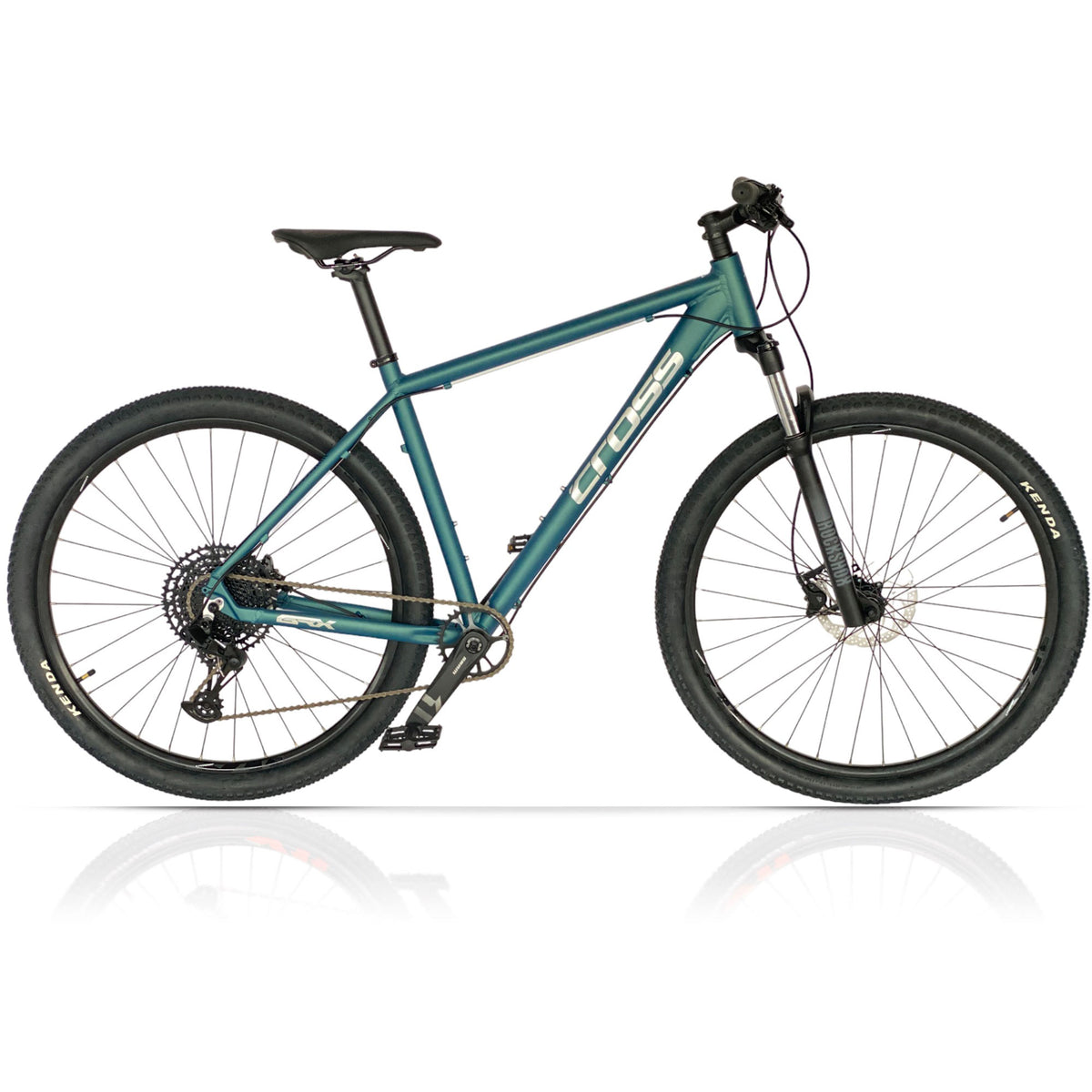 sportschmuck mountainbike 29" Men's MTB Mountain Bike CROSS GRX 1×12-Speed SRAM SX Eagle RockShox Judy 100 mm. Size Recommendations, 46 cm: Rider height 170–180 cm, 51 cm: Rider height 180–190 cm, 56 cm: Rider height 190–200 cm
