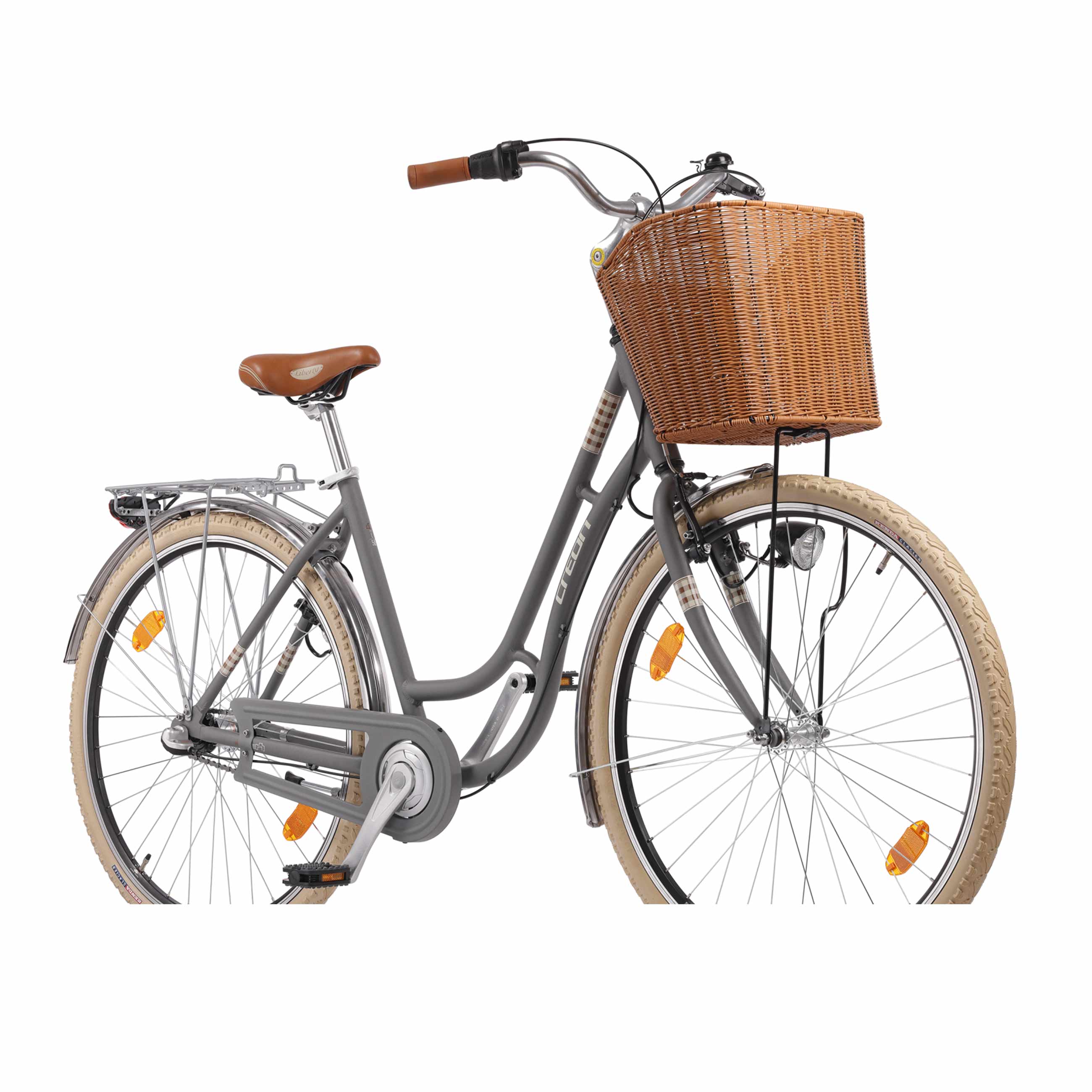 28 pouces Femme Bike City Bike Creon Vintage CB 3 Shimano Nexus 3 Frein d'annulation du matériel