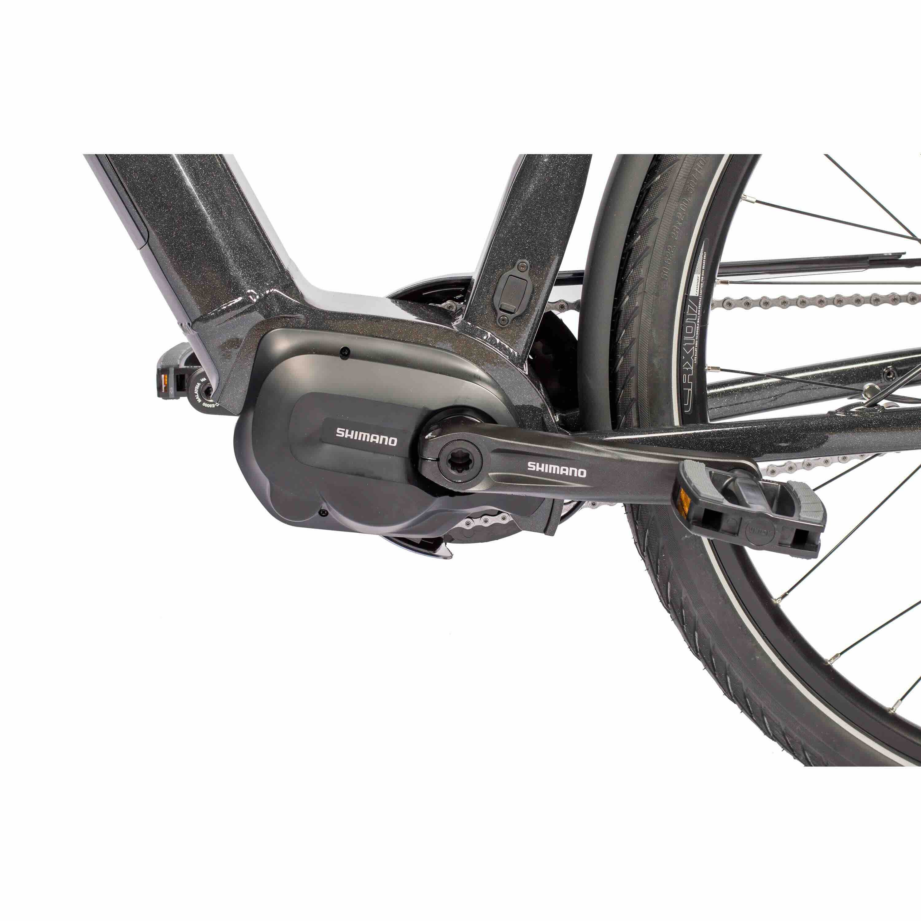 28 pollici di e-bike uomini città in bicicletta Nova shimano gradini E-6100 504wh 8 x gang shimano nexus