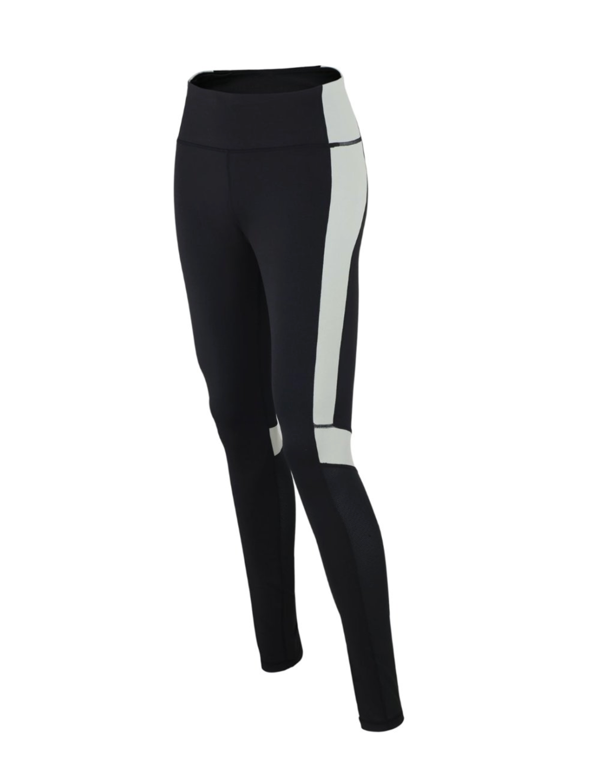 Pantaloni per il fitness femminile - Pantaloni da corsa Long Black Grey Red Decoct