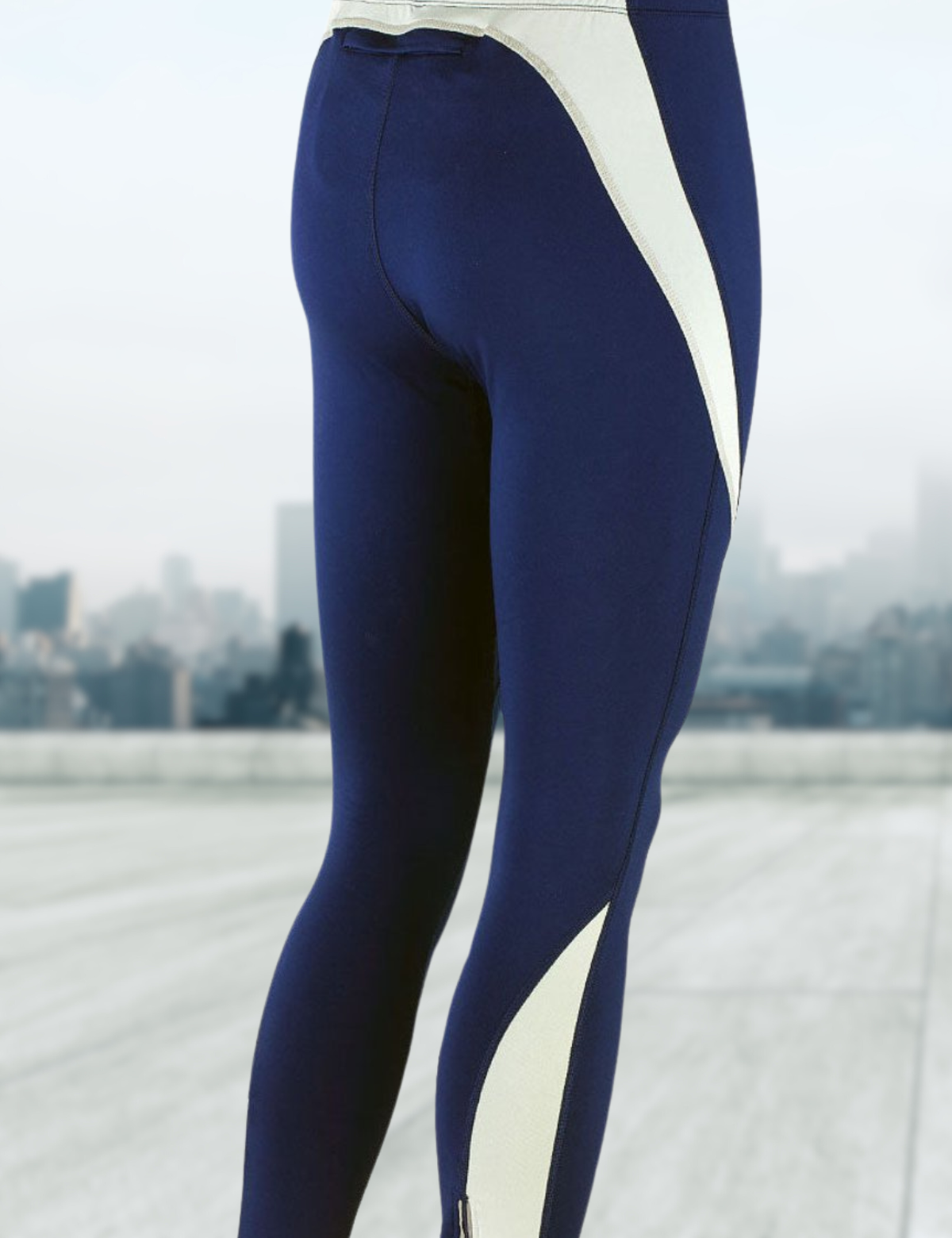 Men's Running Tights Long Pro Navy