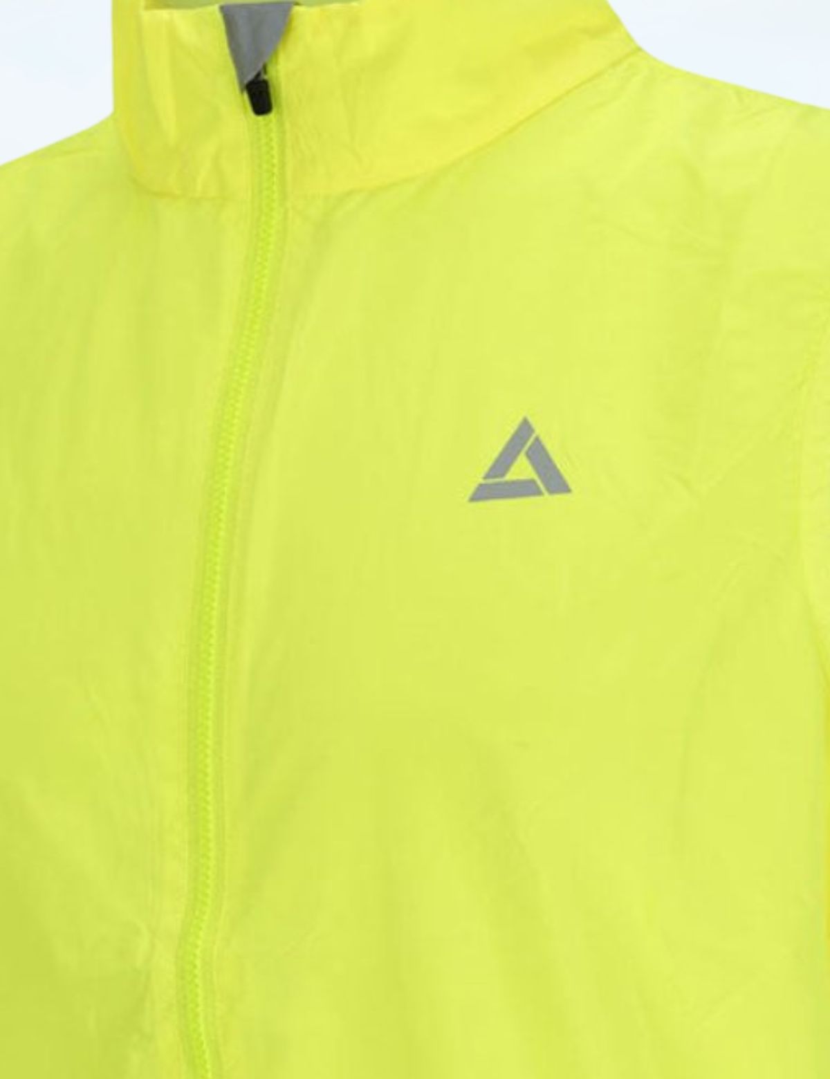 Men Light windwest bicycle vest - running vest per line neon