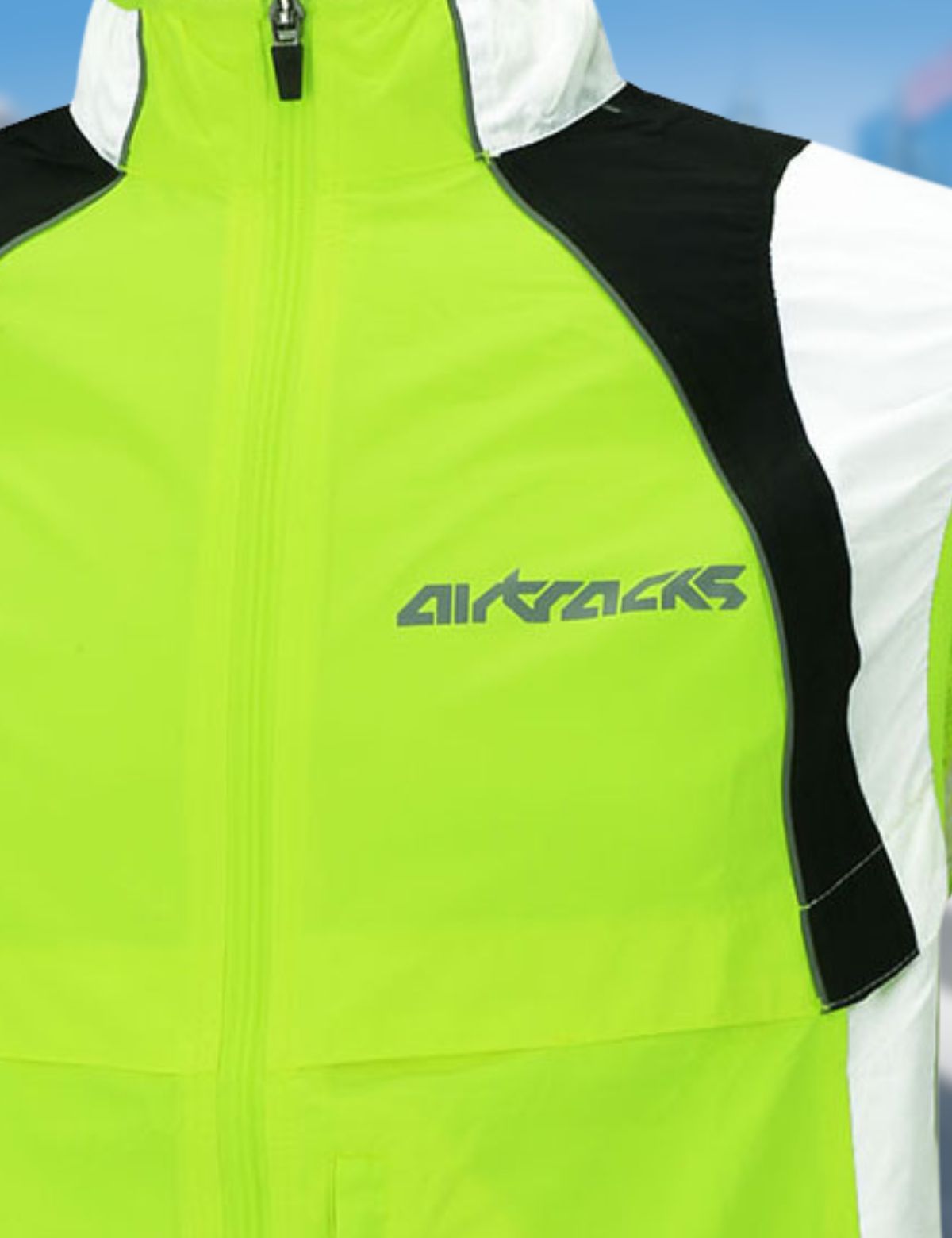 Gilet de cyclisme - gilet de course néon