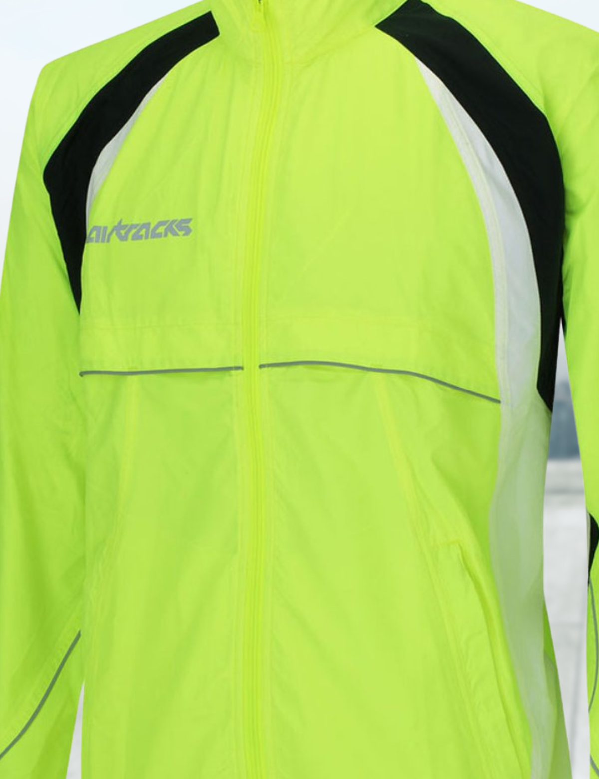 Veste de cyclisme fonctionnelle homme - veste de course fluo