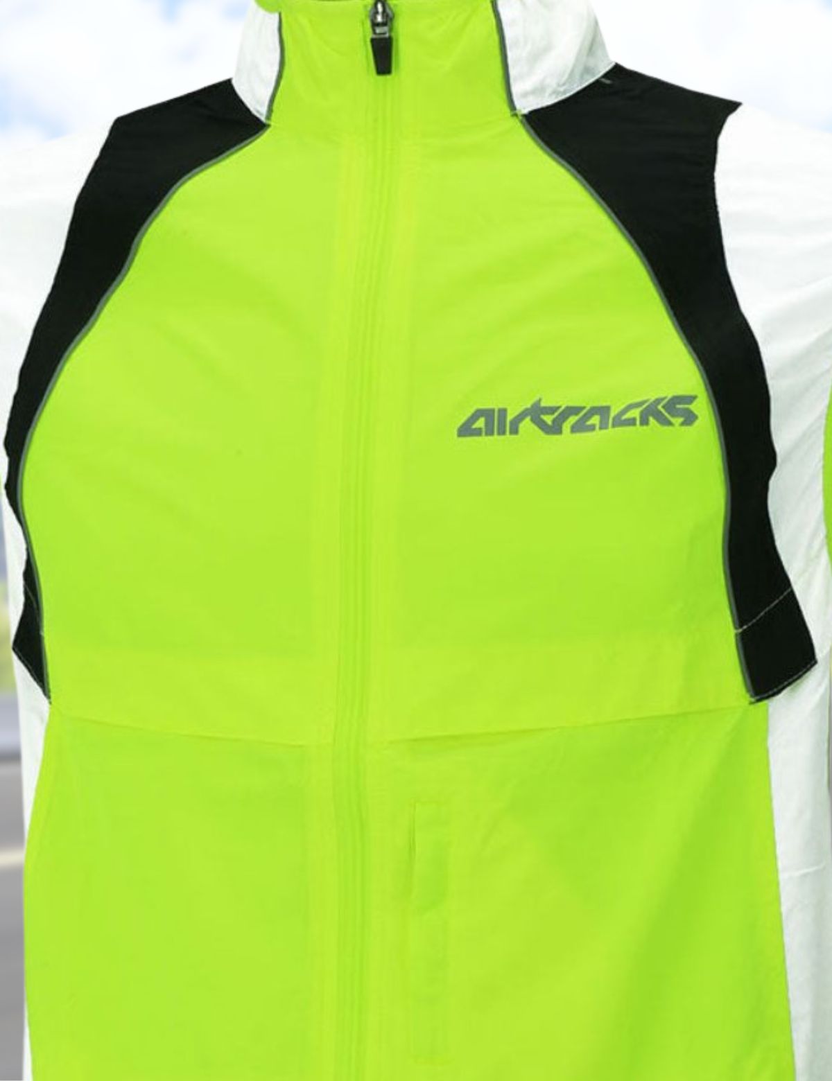 Gilet cyclisme femme - gilet running fluo