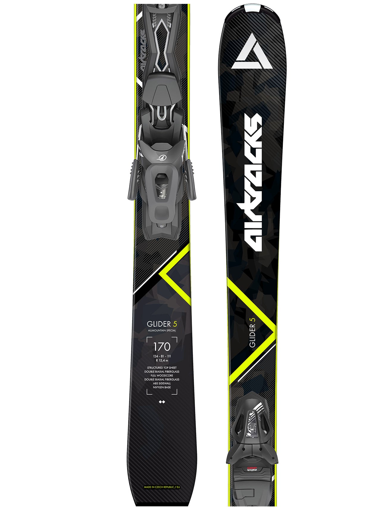 Esquís de Pista Allmountain Freeride Savage Rocker Wide + Fijación Tyrolia PR 11 GW