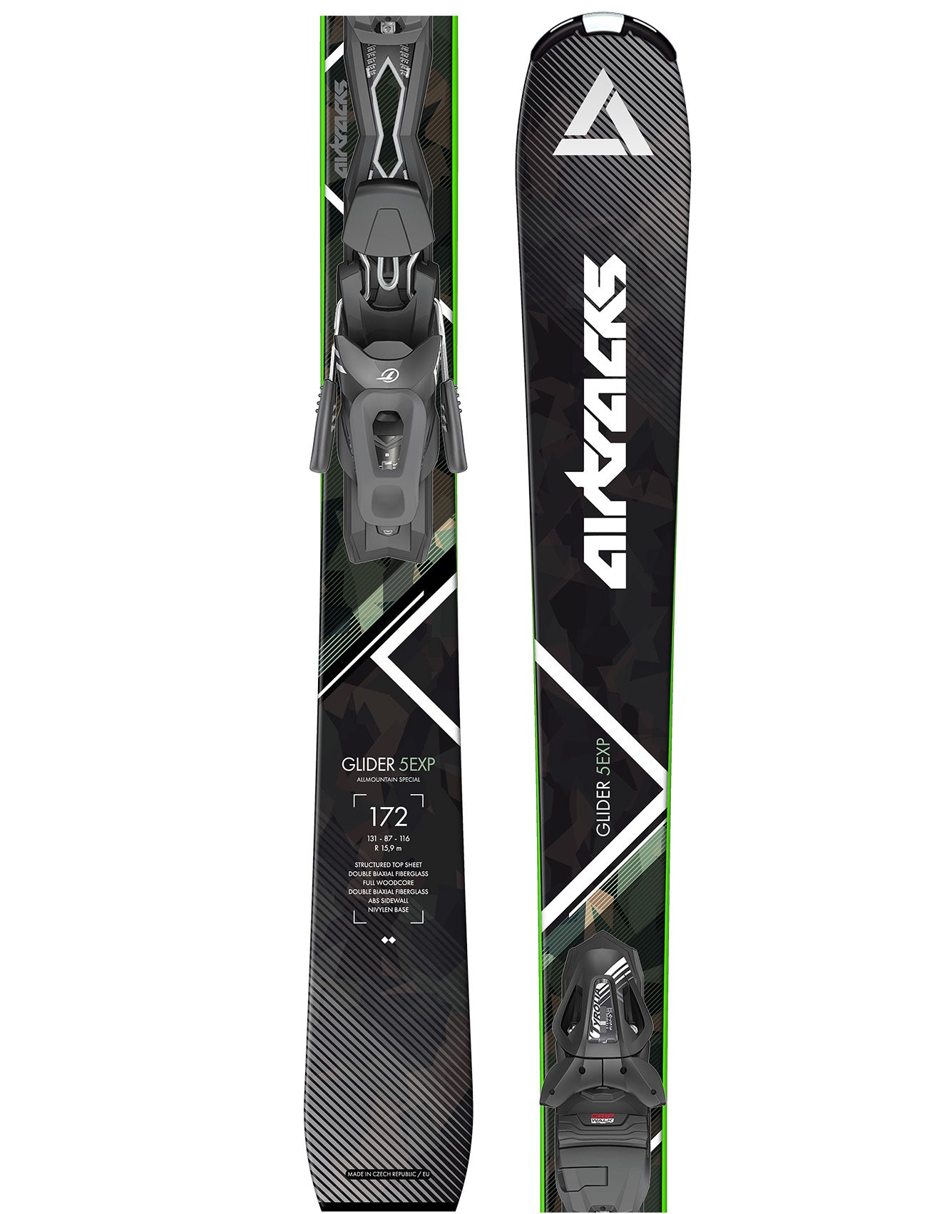 Ski Freeride Allmountain Savage Pro Rocker Wide + Fixations Tyrolia PR 11 GW