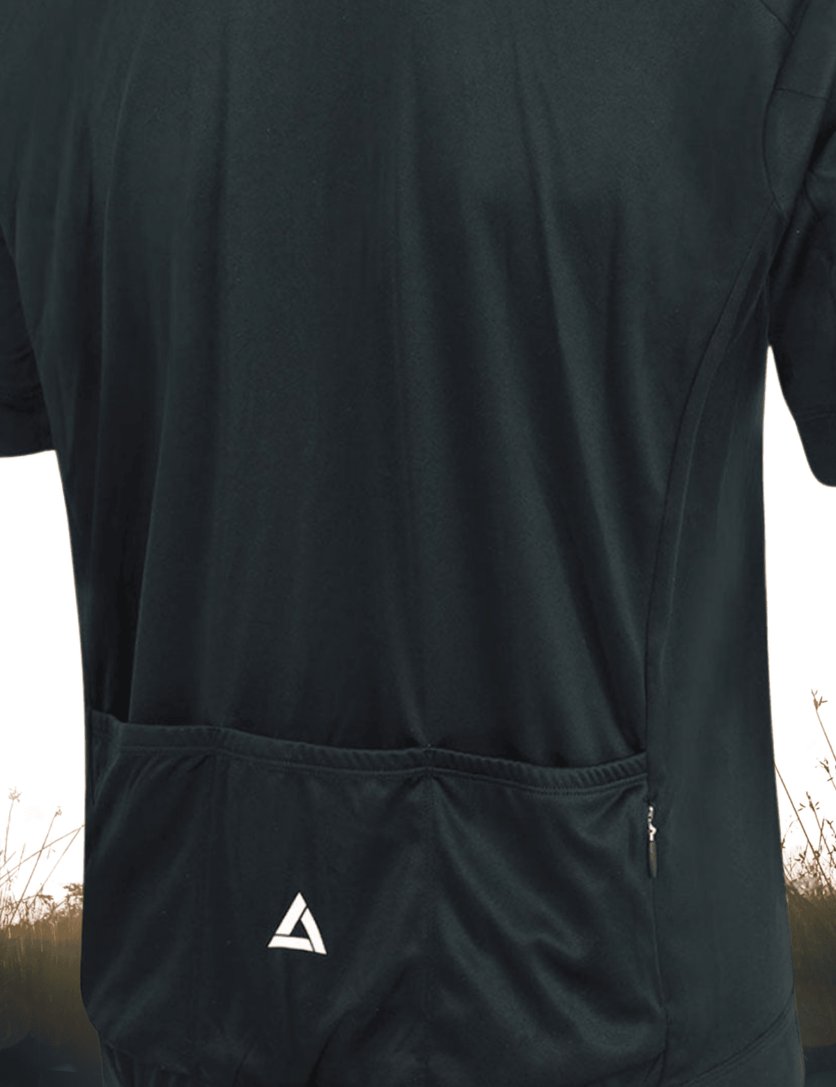 Herren Fahrradtrikot Kurzarm Air Tech II Schwarz