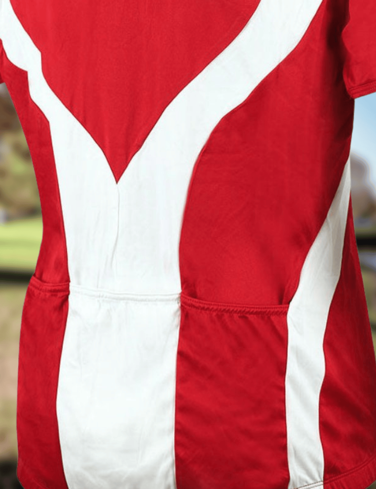 Men's bicycle jersey short arm team red