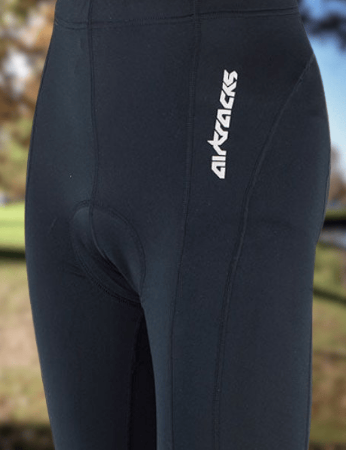 Men's bicycle pants long black