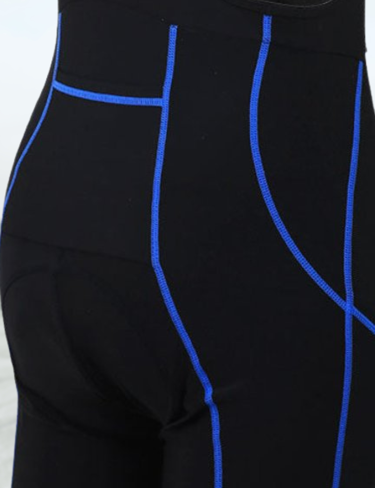 Men's Cycling Bib Shorts Short Pro Black Blue