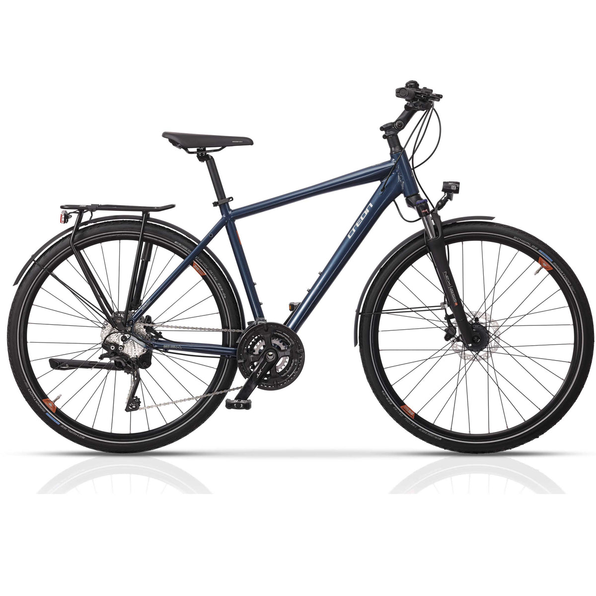 28 Zoll Herren Trekking Fahrrad QUEST DB GENT Shimano 30 x Gang DEORE XT RD-T8000 SGS Trekkingrad City Bike Rahmenhöhe 48 52 56 60 cm M L XL günstig kaufen
