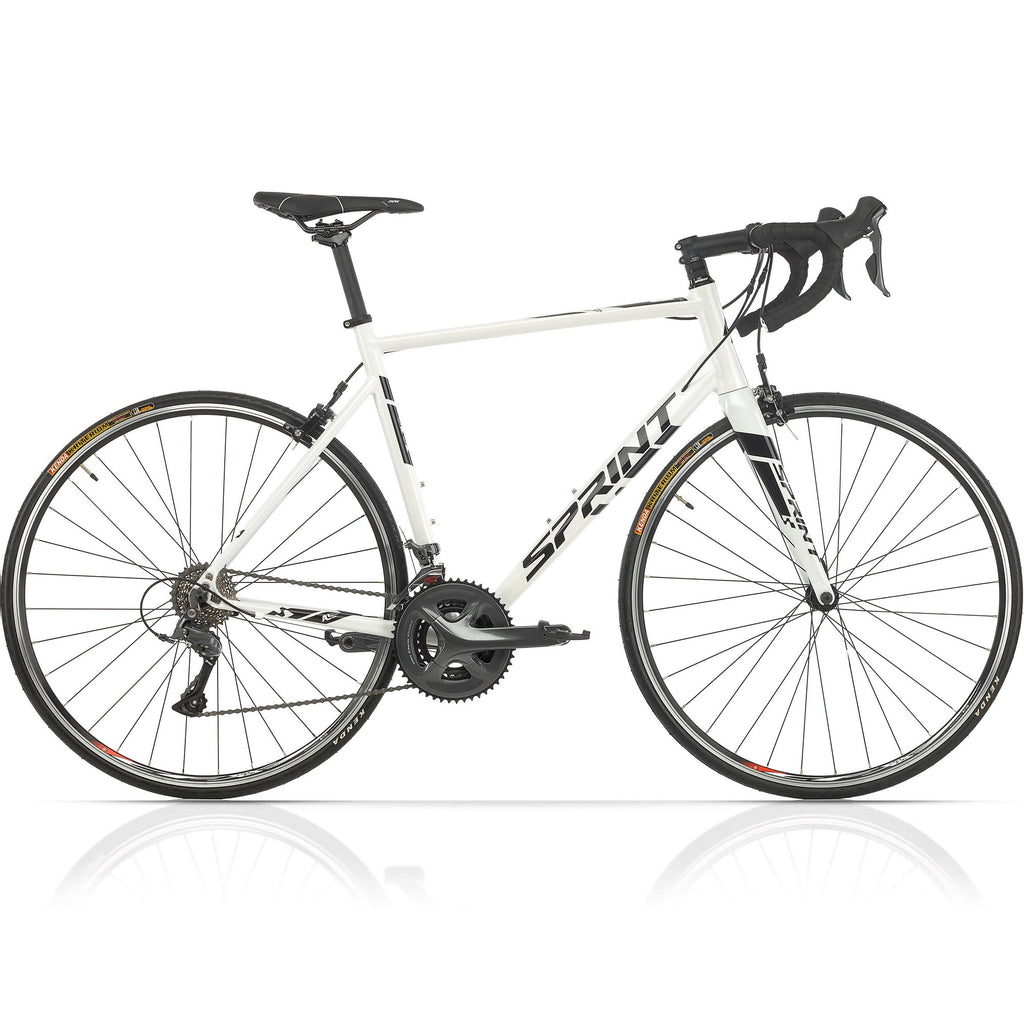 rennrad 28 zoll Herren SPRINT MONZA RACE 28 Fahrrad 2 x 8 Gang SHIMANO CLARIS RD-R2000. Größenempfehlung: 51 cm (165–175 cm), 53 cm (175–185 cm), 55 cm (185–195 cm) XLC PD-M12 Alu Pedale meta-filter-age-6-8 Zustand:Preloved
