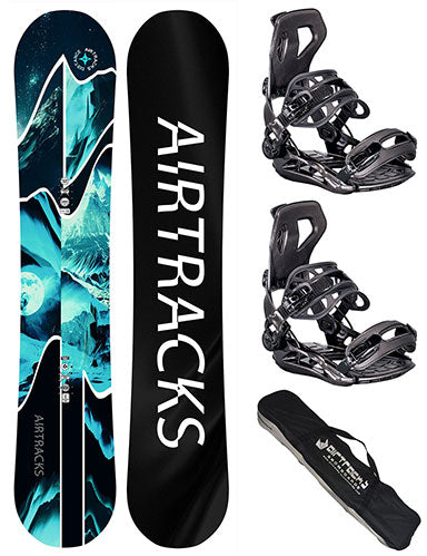 Herren Snowboard Set Distance + Bindung Master Größe XL + SB Bag