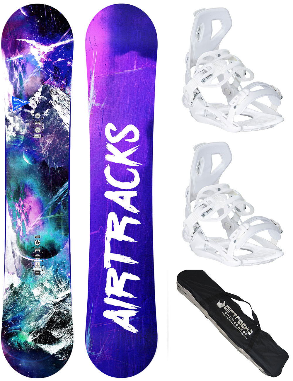 Damen Snowboard Set High M + Bindung Master W Größe M + SB Bag