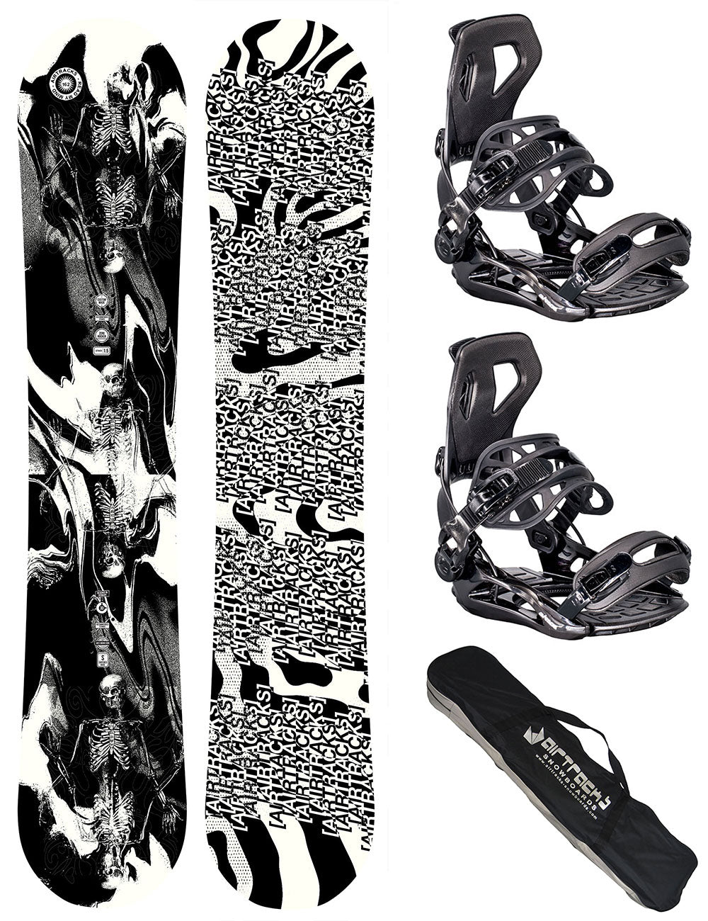 Herren Snowboard Set Read My Mind + Bindung Master Größe XL + SB Bag