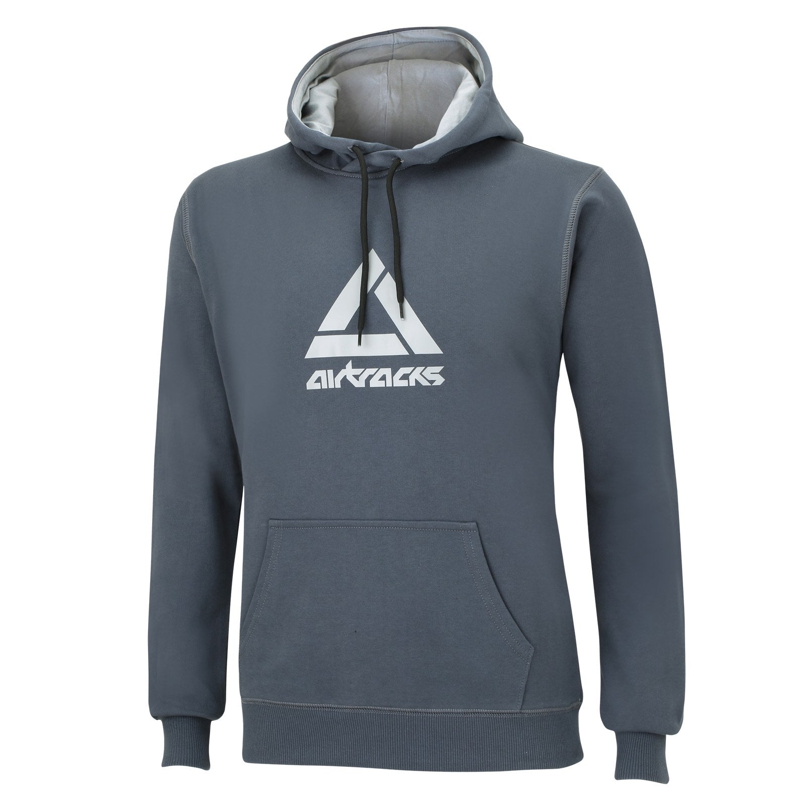 Winter Sweatshirt Crew Team Pro mit Kapuze Dunkelgrau