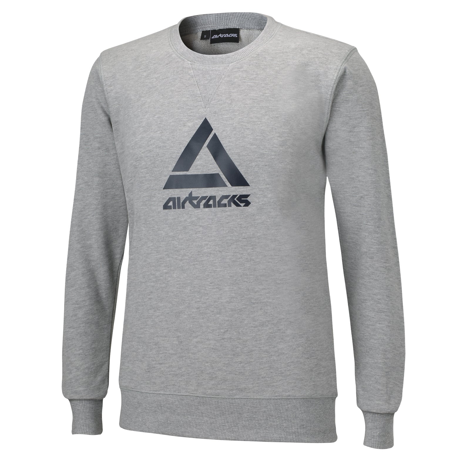 Sweatshirt-ohne-kapuze-winter-thermo-pro-hoodie-sweater-s-m-l-xl-xxl-melange-logo-print