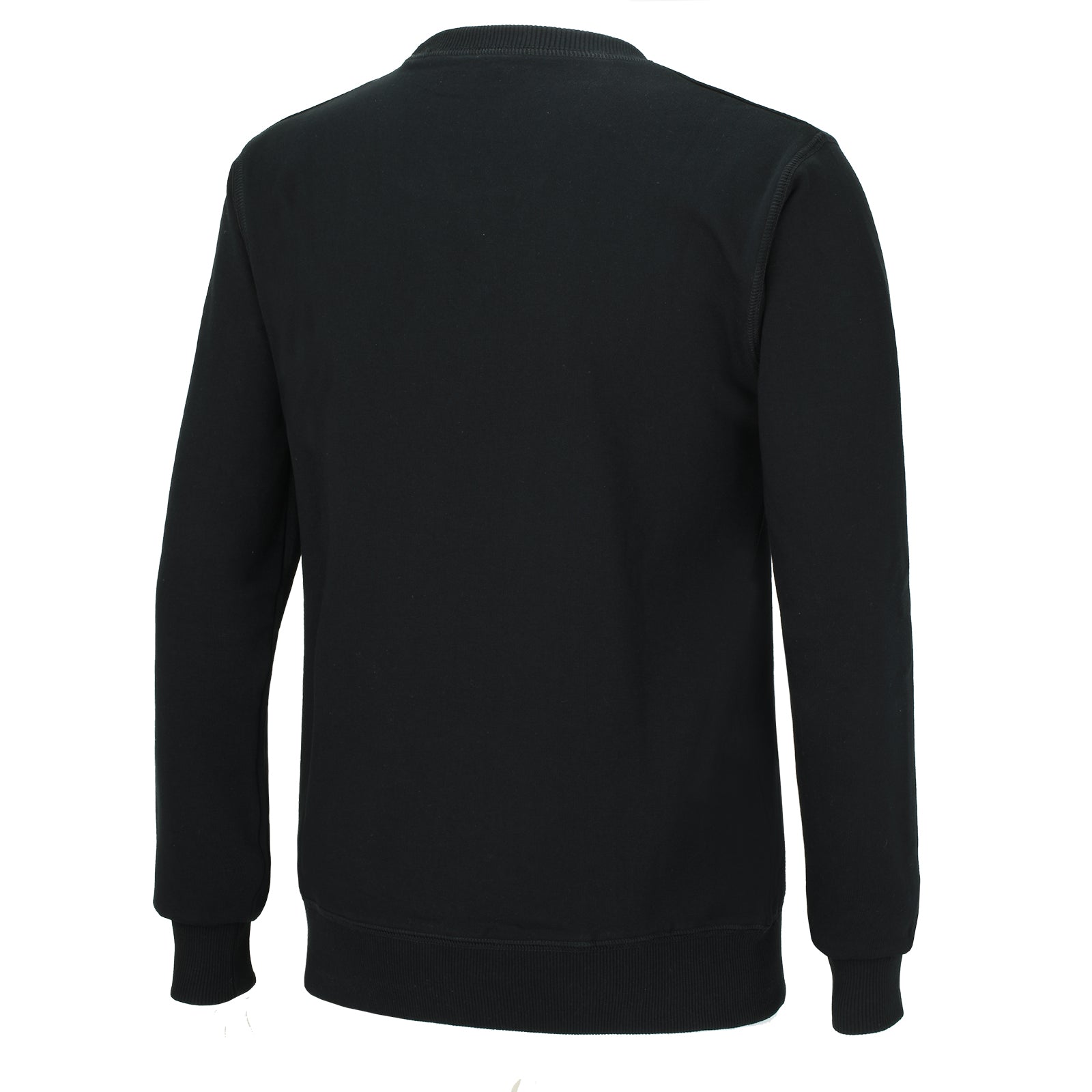 Sweatshirt-ohne-kapuze-winter-thermo-pro-hoodie-sweater-s-m-l-xl-xxl-schwarz-logo-print-back