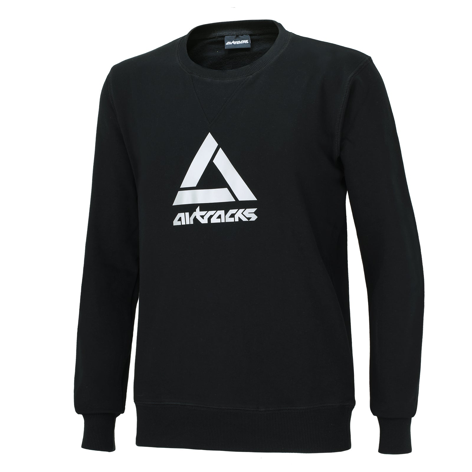 Sweatshirt-ohne-kapuze-winter-thermo-pro-hoodie-sweater-s-m-l-xl-xxl-schwarz-logo-print