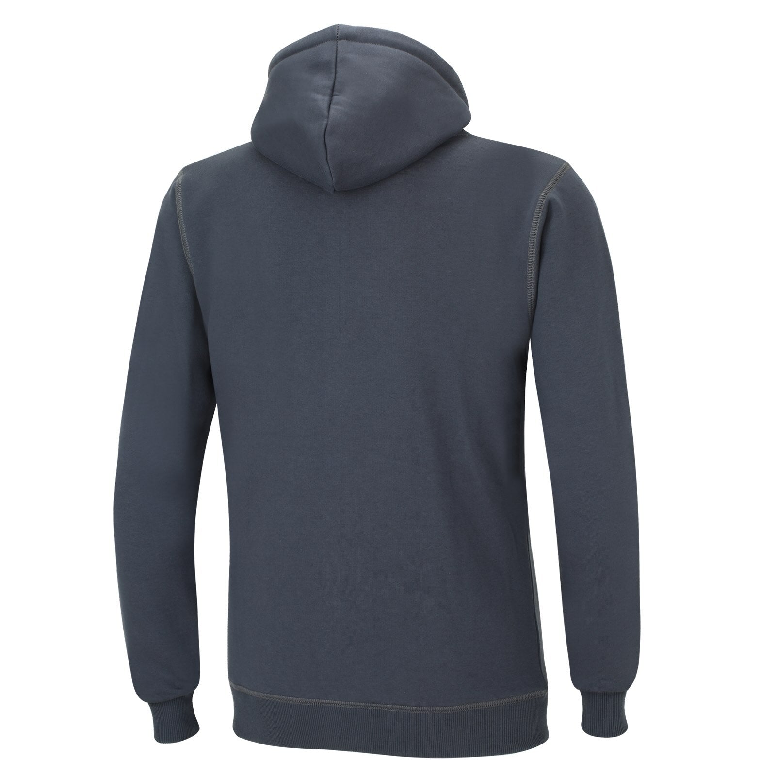 Winter Sweatshirt Crew Team Pro con cappuccio e grigio scuro con zip pieno