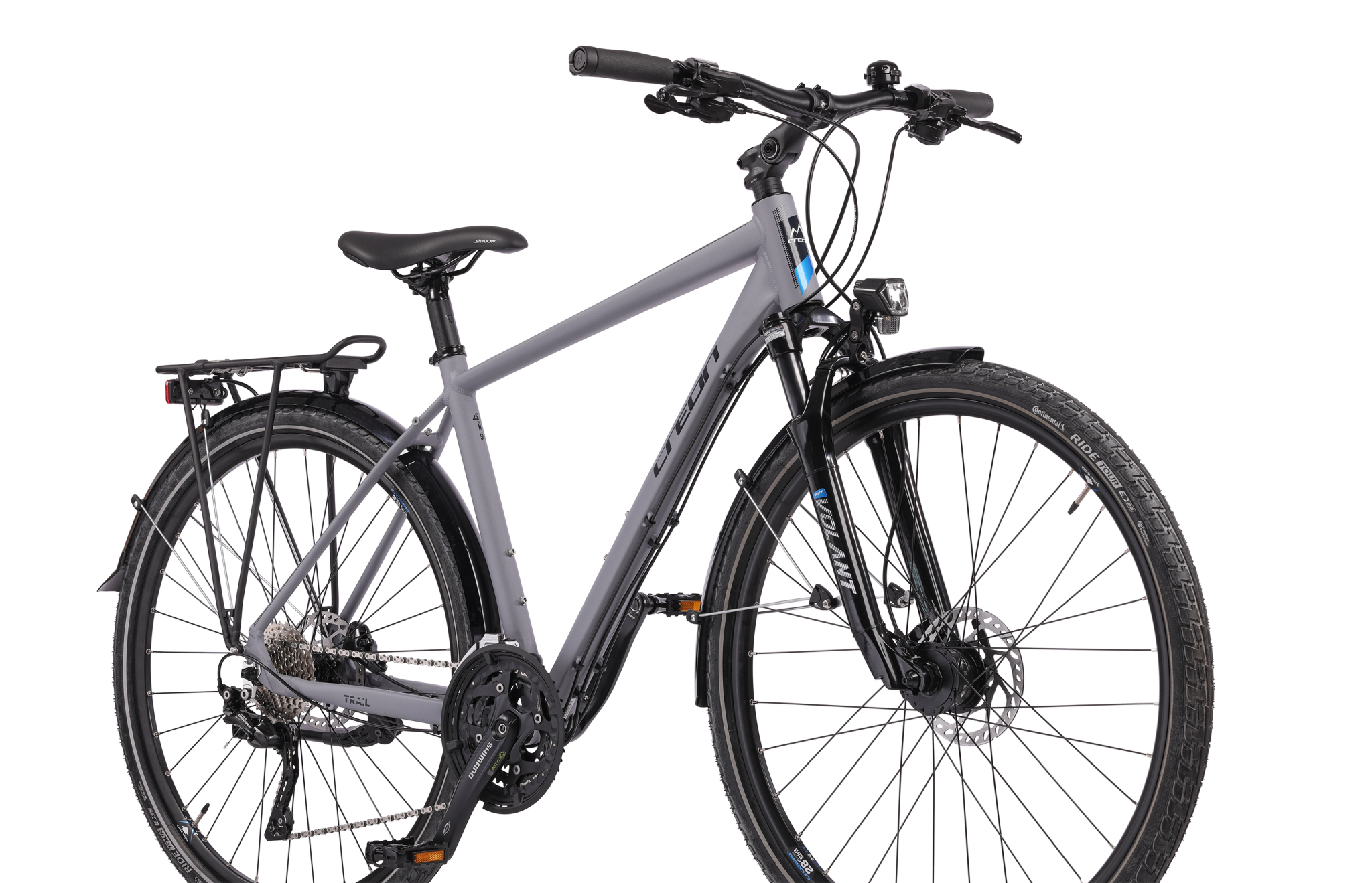 28 Zoll Herren Trekking Fahrrad TRAIL 5.0 Trekkingrad Shimano Deore 30 x Gang RD-T6000 SGS