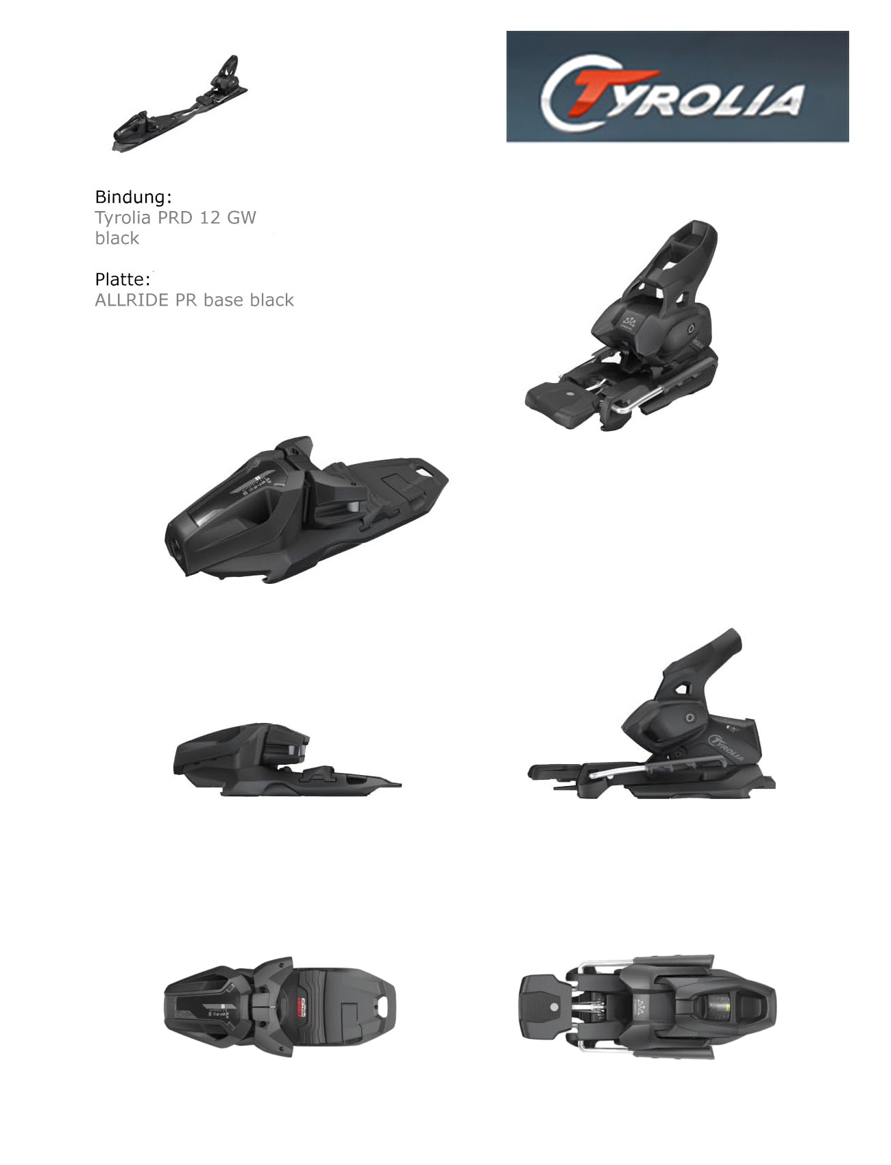 Sci da slalom Airtracks Master Pro RS SL con attacchi Tyrolia PRW 12 GW