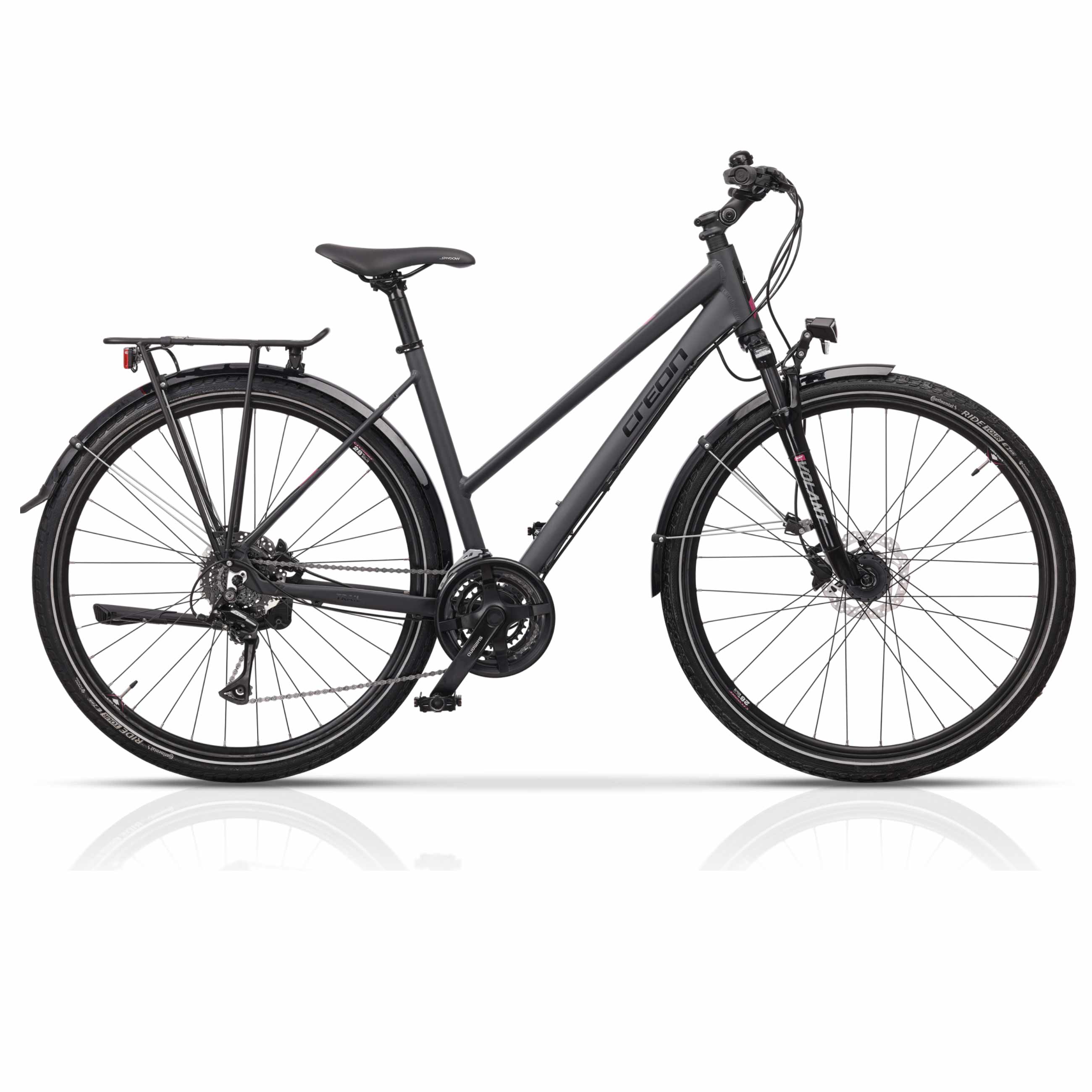 28 pollici di biciclette da trekking 4.0 Lady Trekkingrad 24 X Gang Shimano Acera RD-M360 SGSL