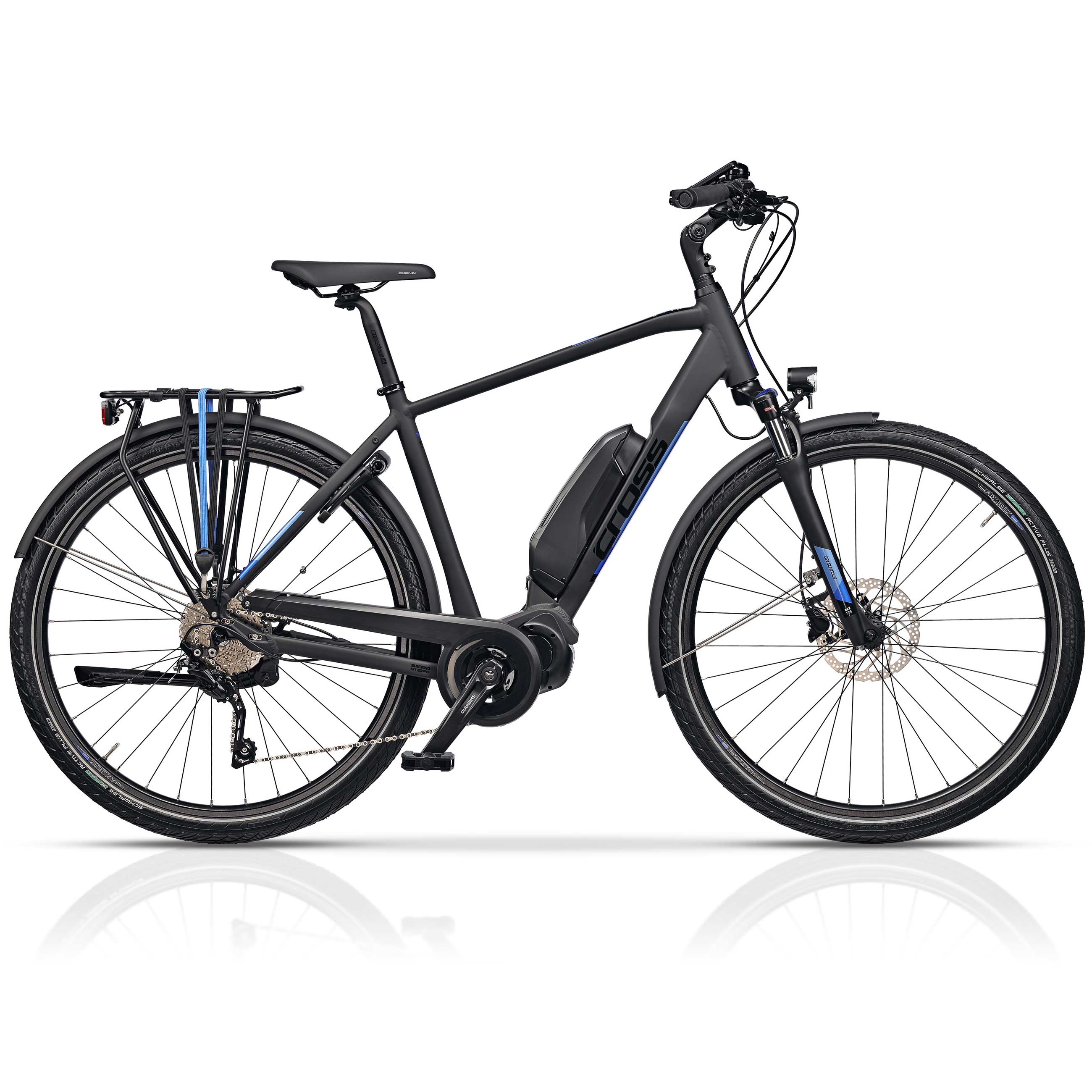 28 inch e-bike mannen trekking fiets v-tron shimano stappen e-6100 504Wh 10 x bende deore rdt-6000 sgsl