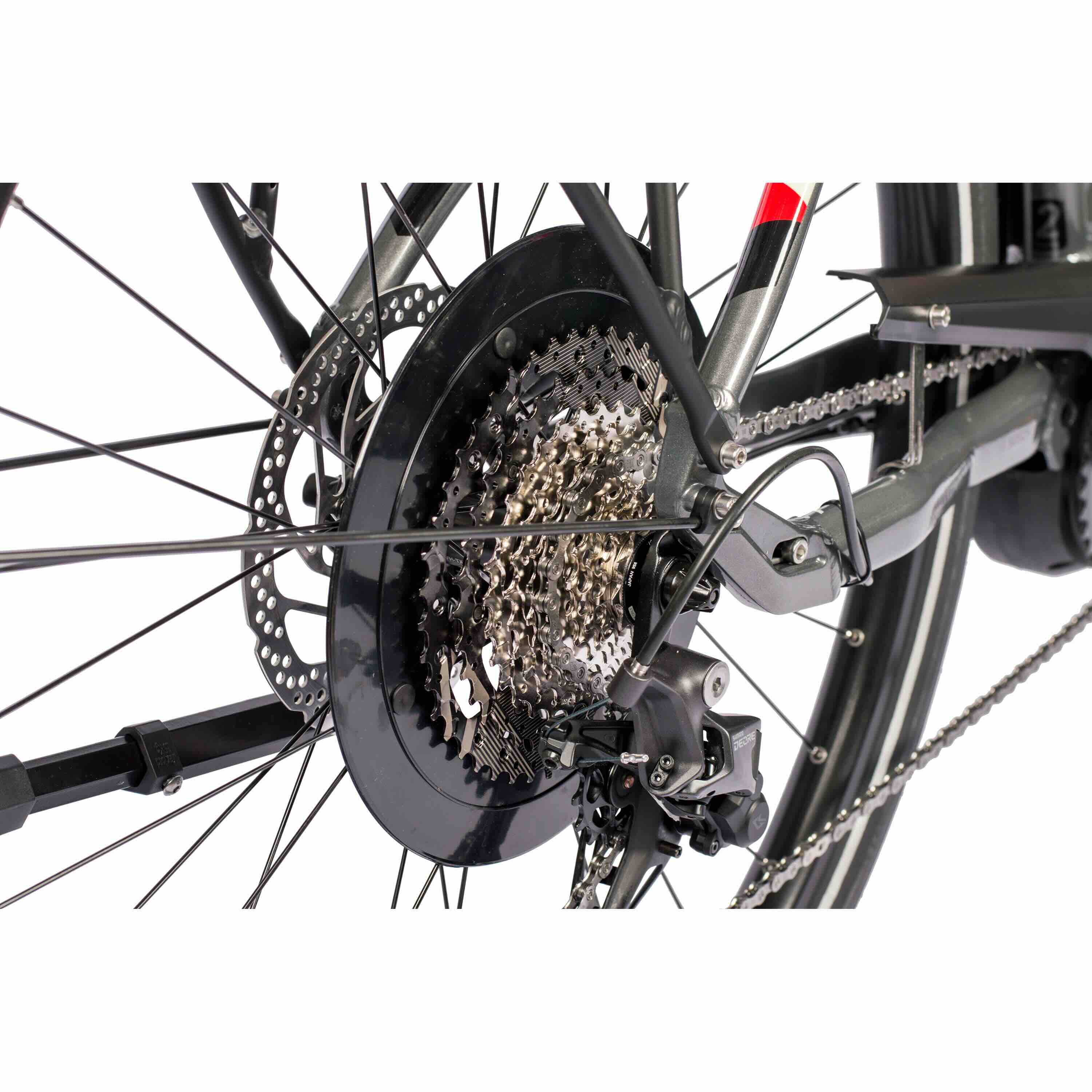 28 pollici di e-bike da trekking bicicletta v-tron bosch attivo plus riga 500wh 10s shimano deore