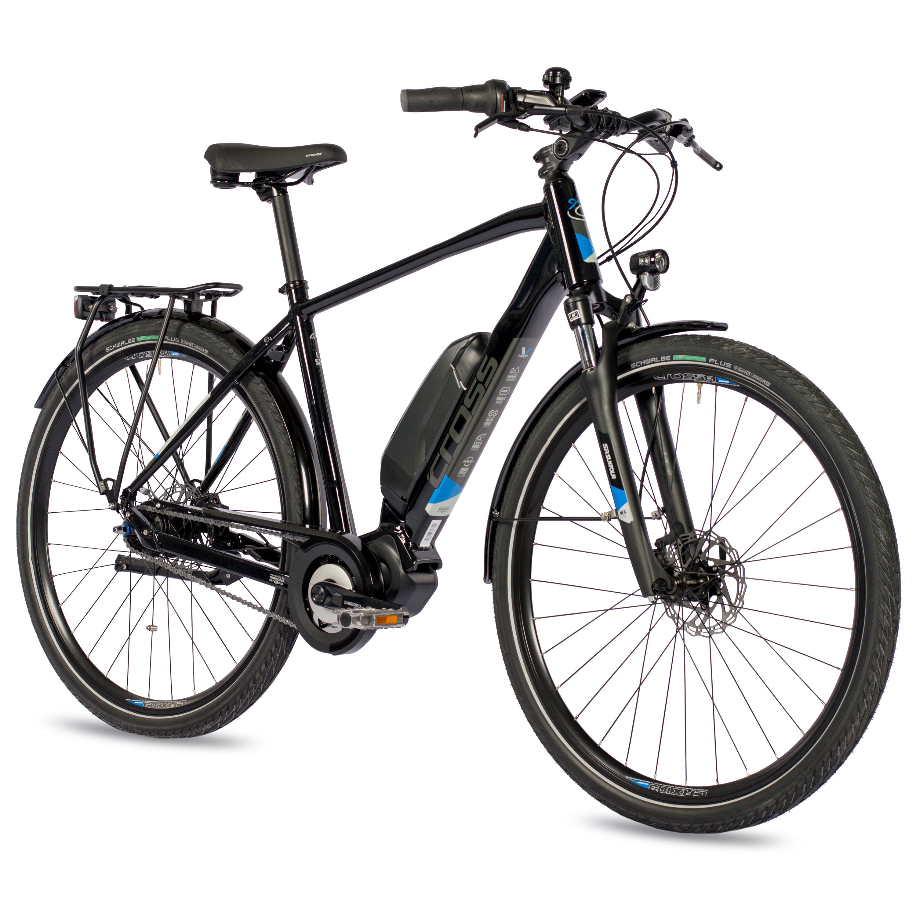 28 Zoll E-Bike Herren City Fahrrad V-Tron SHIMANO STеPS E-5000 418Wh 7 x GANG SHIMANO NEXUS