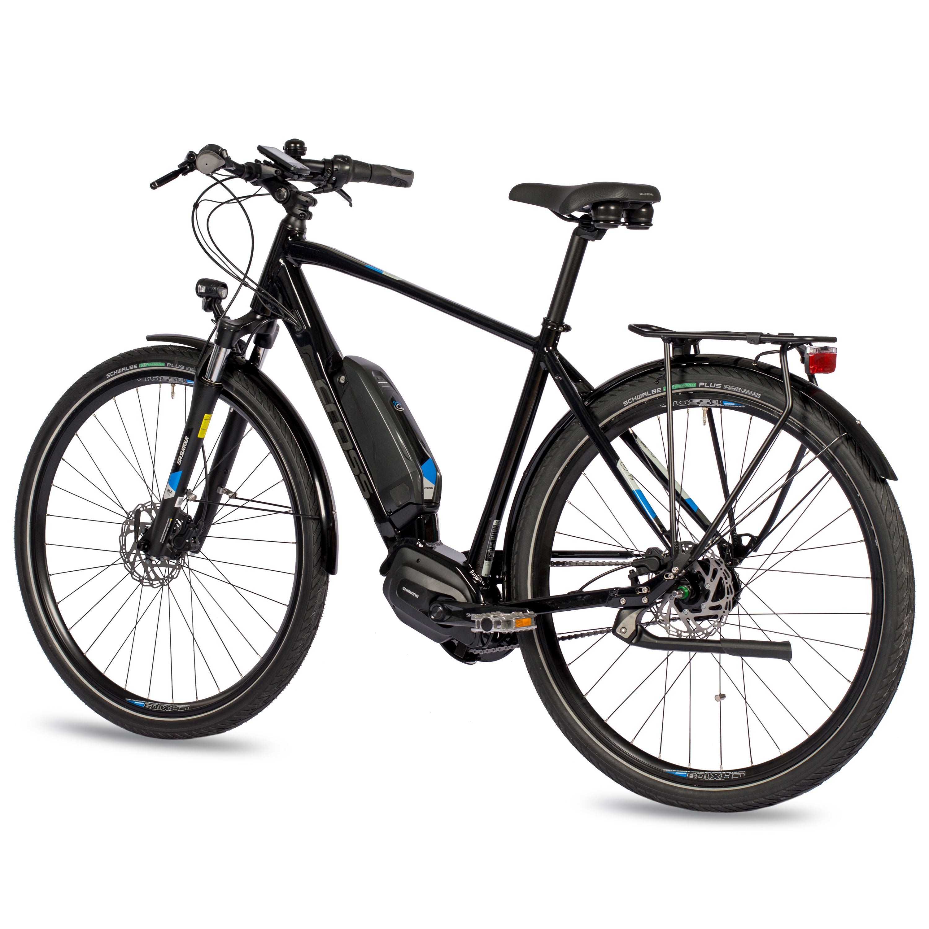 28 pollici di e-bike uomini città bicicletta v-tron shimano gradini E-5000 418wh 7 x gang shimano nexus