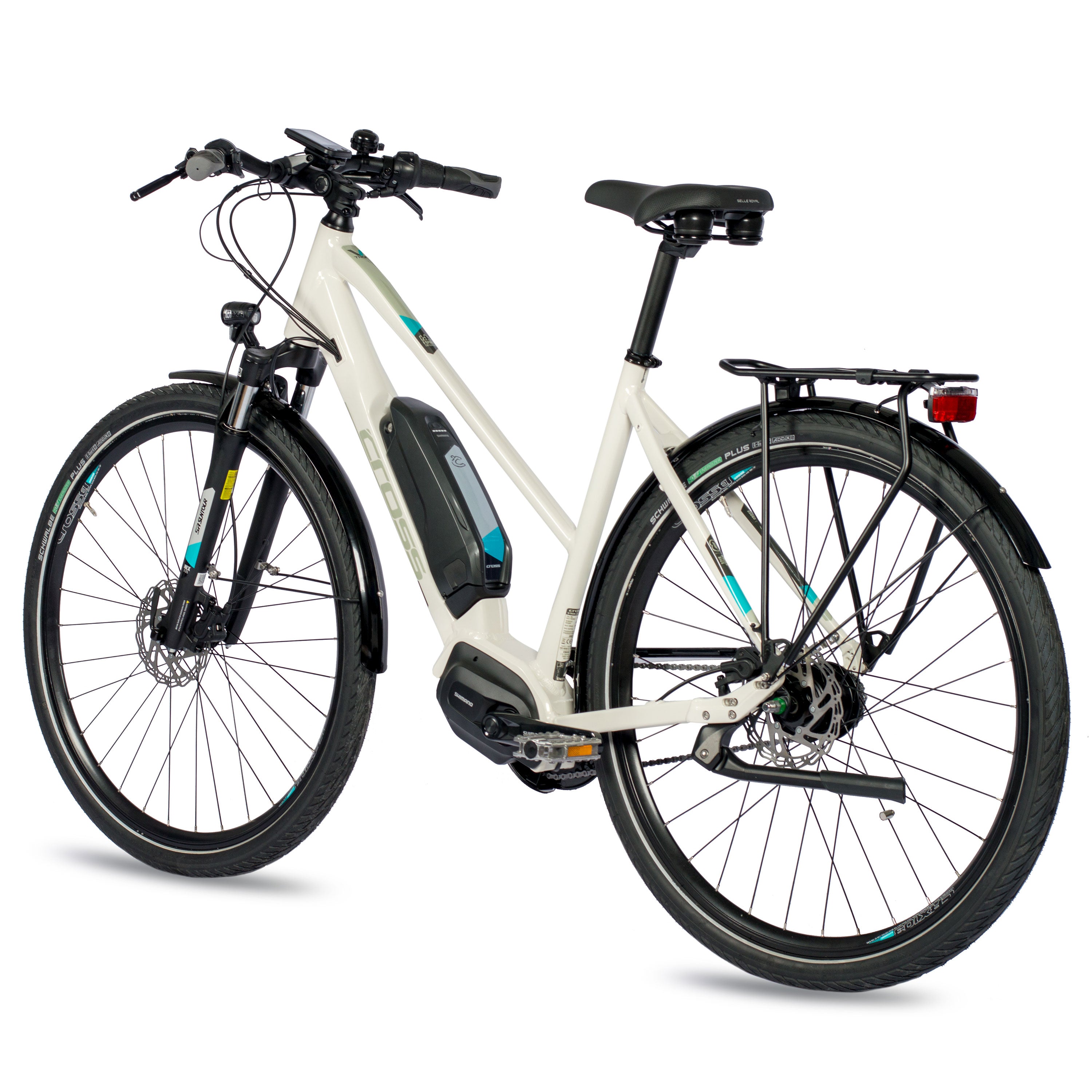 28 inch e-bike women City Bicycle V-Tron Shimano StеPS E-5000 418WH 7 x gang Shimano Nexus