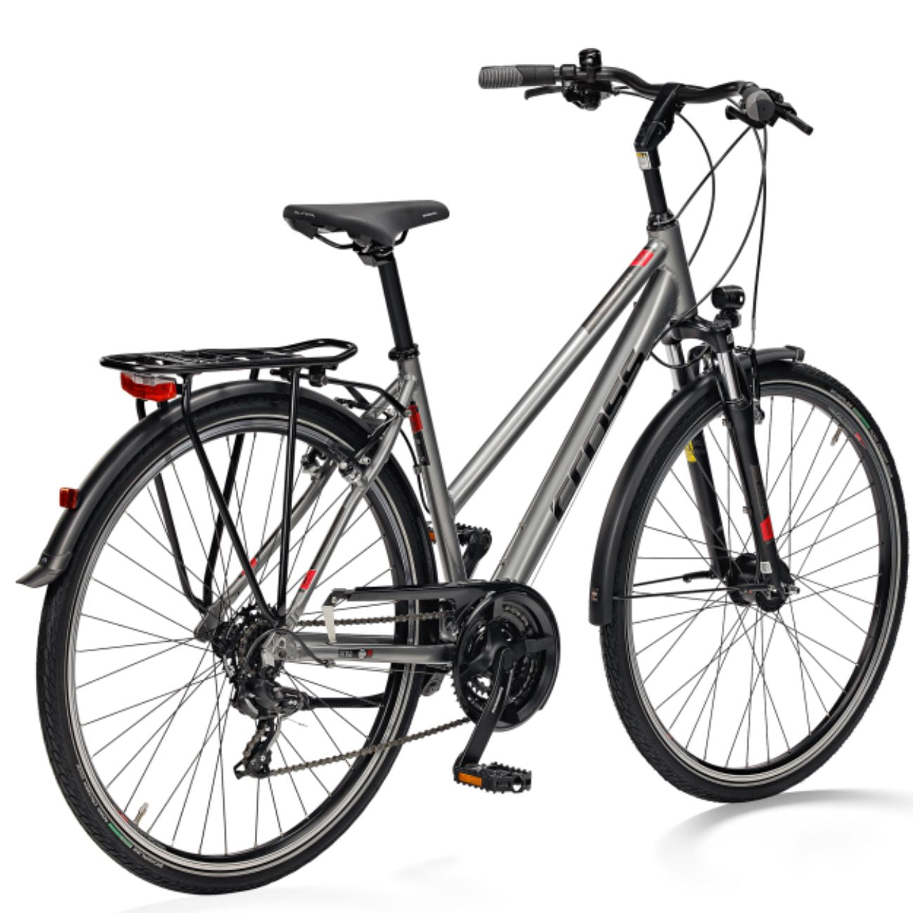 28" Women's Trekking Bike AREA LADY Trekking Bike 21-Speed Shimano RD-TY500 SGS