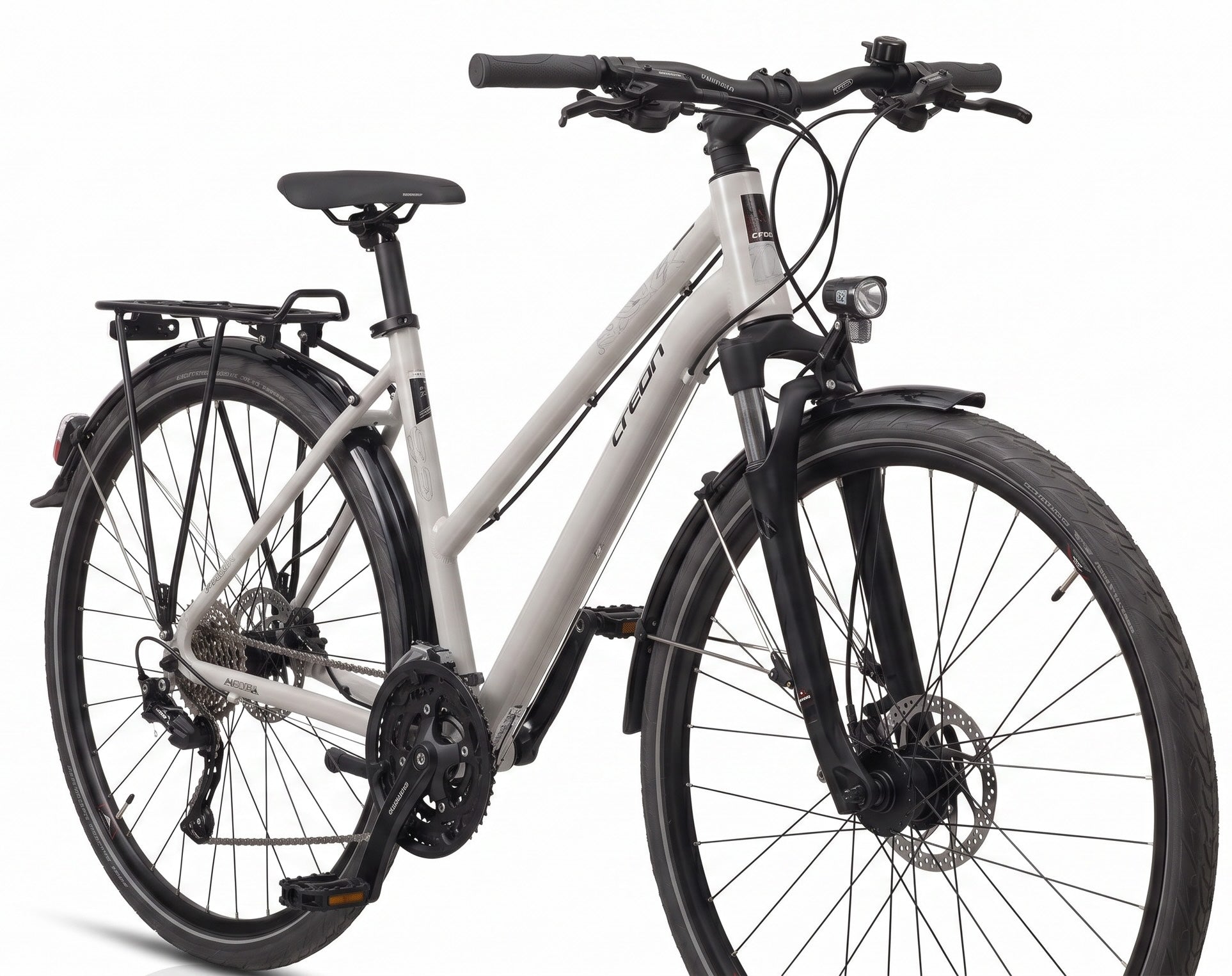 28" Women's Trekking Bike AREA DB Trekking Bike 24-Speed Shimano SHIMANO ALIVIO RD-T4000 SGSL