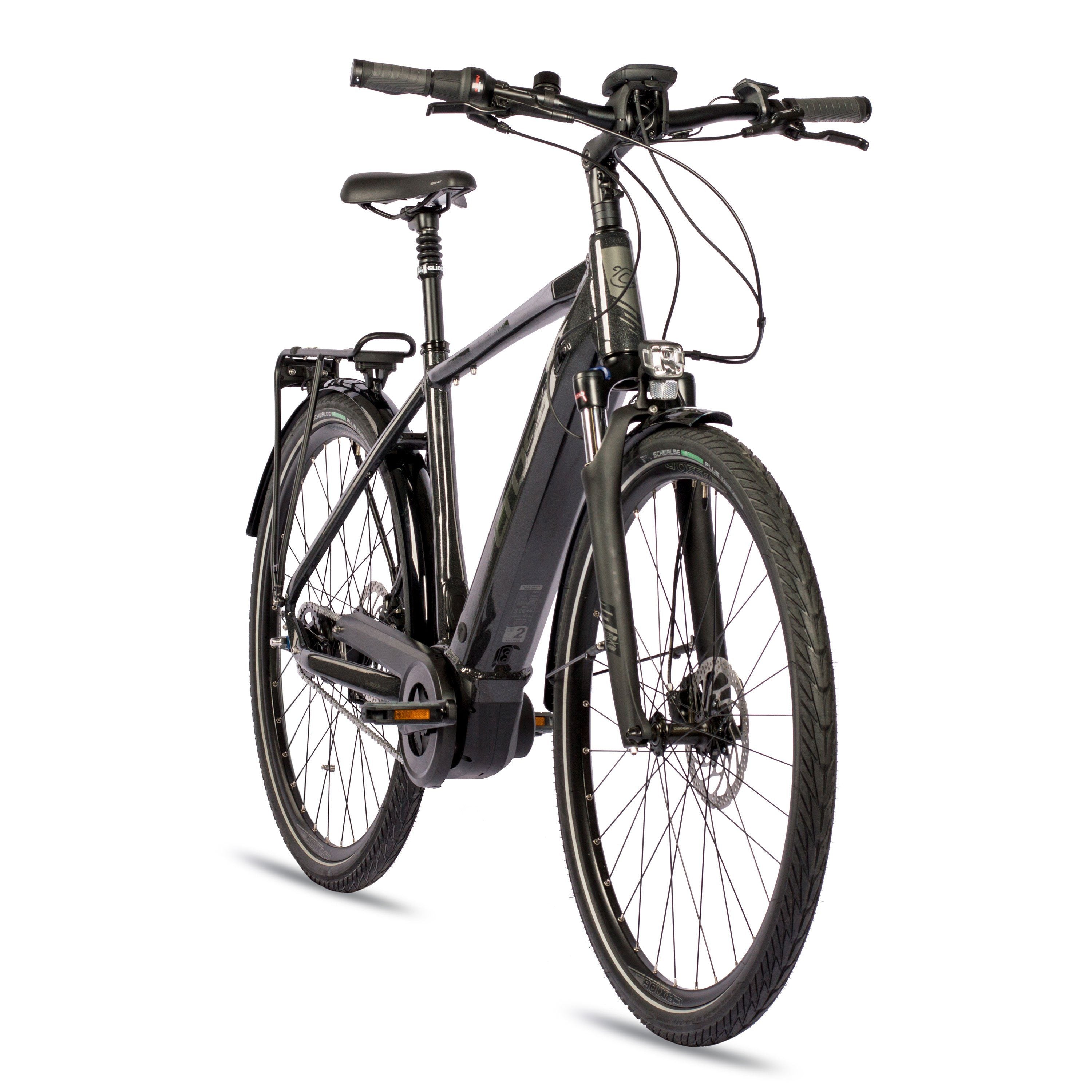 28 pouces Men E-Bike City Bicycle Nova City Bosch Performance Line 625Wh 5 Gear Shimano Nexus Inter